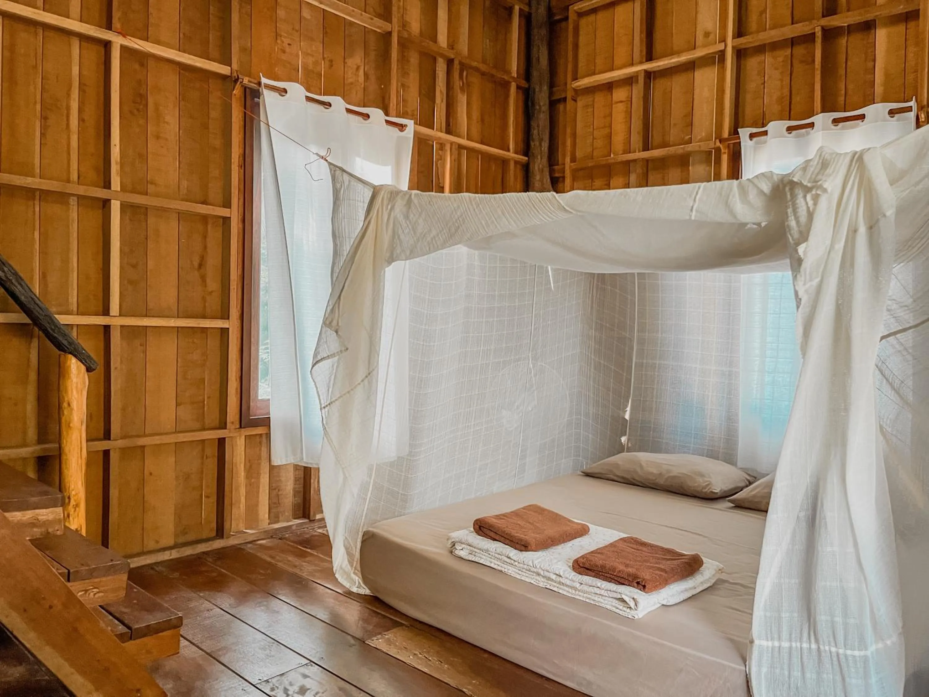 Bedroom, Bed in Eve house koh kood