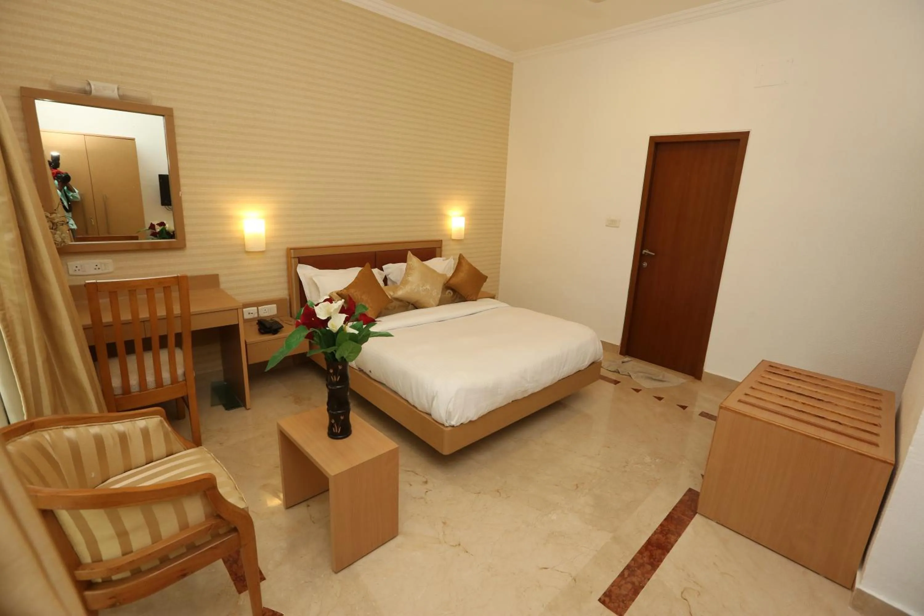 Bedroom, Bed in Avenue 11 Boutique Residences, Poes Garden Chennai