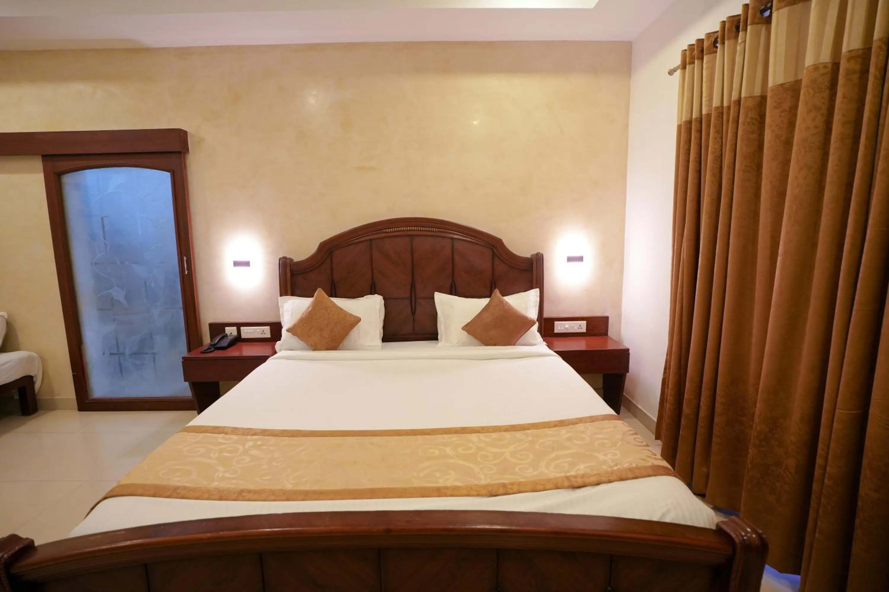 Bedroom, Bed in Avenue 11 Boutique Residences, Poes Garden Chennai