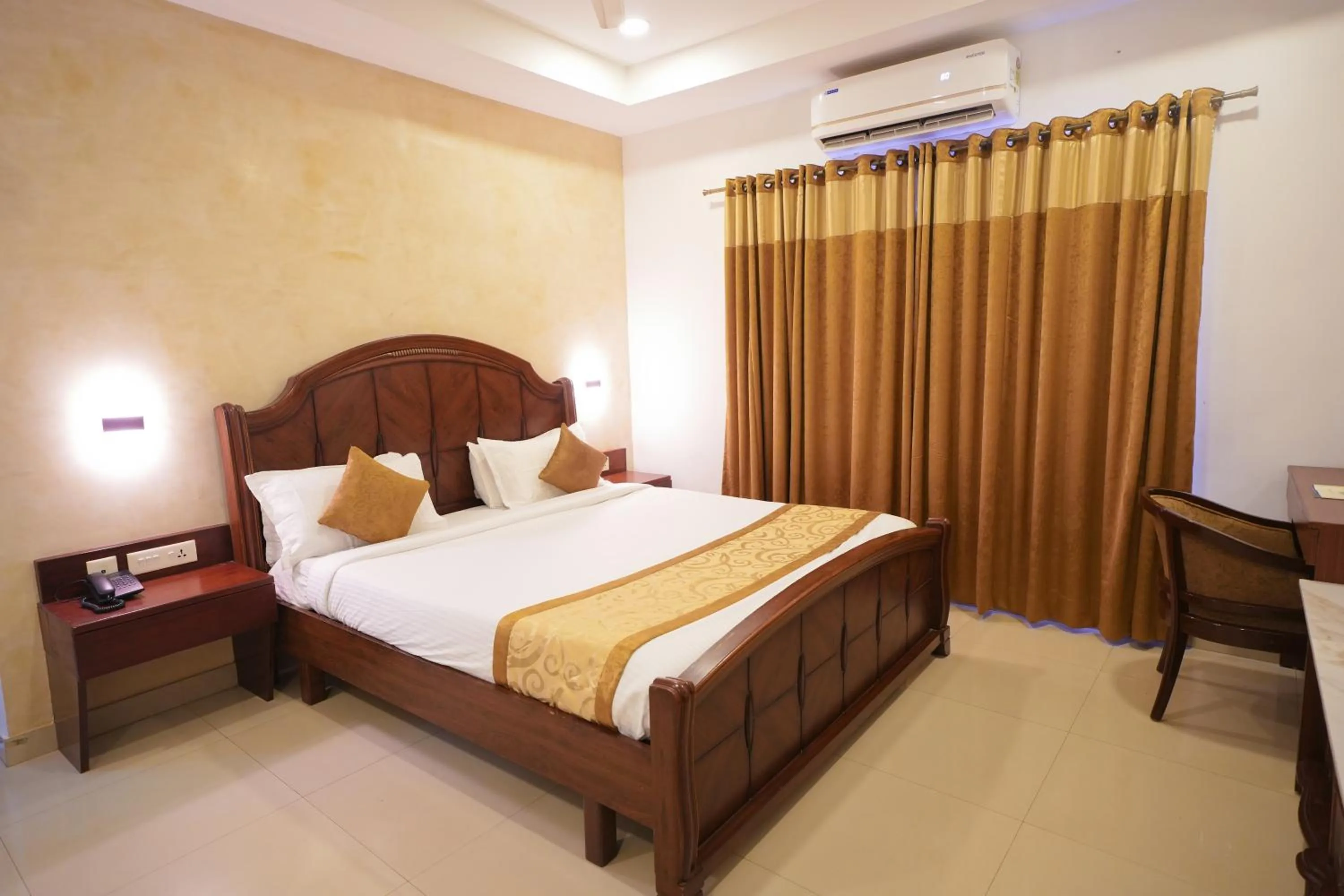 Bedroom, Bed in Avenue 11 Boutique Residences, Poes Garden Chennai