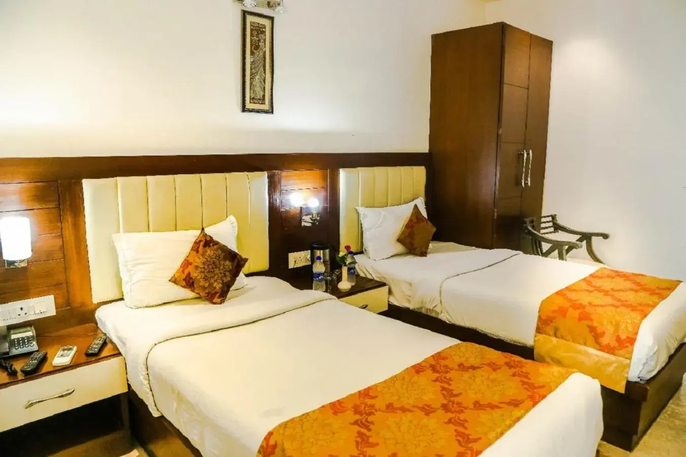 Photo of the whole room, Bed in Hotel Taj Heights Photo of the whole room, Bed in Hotel Taj Heights