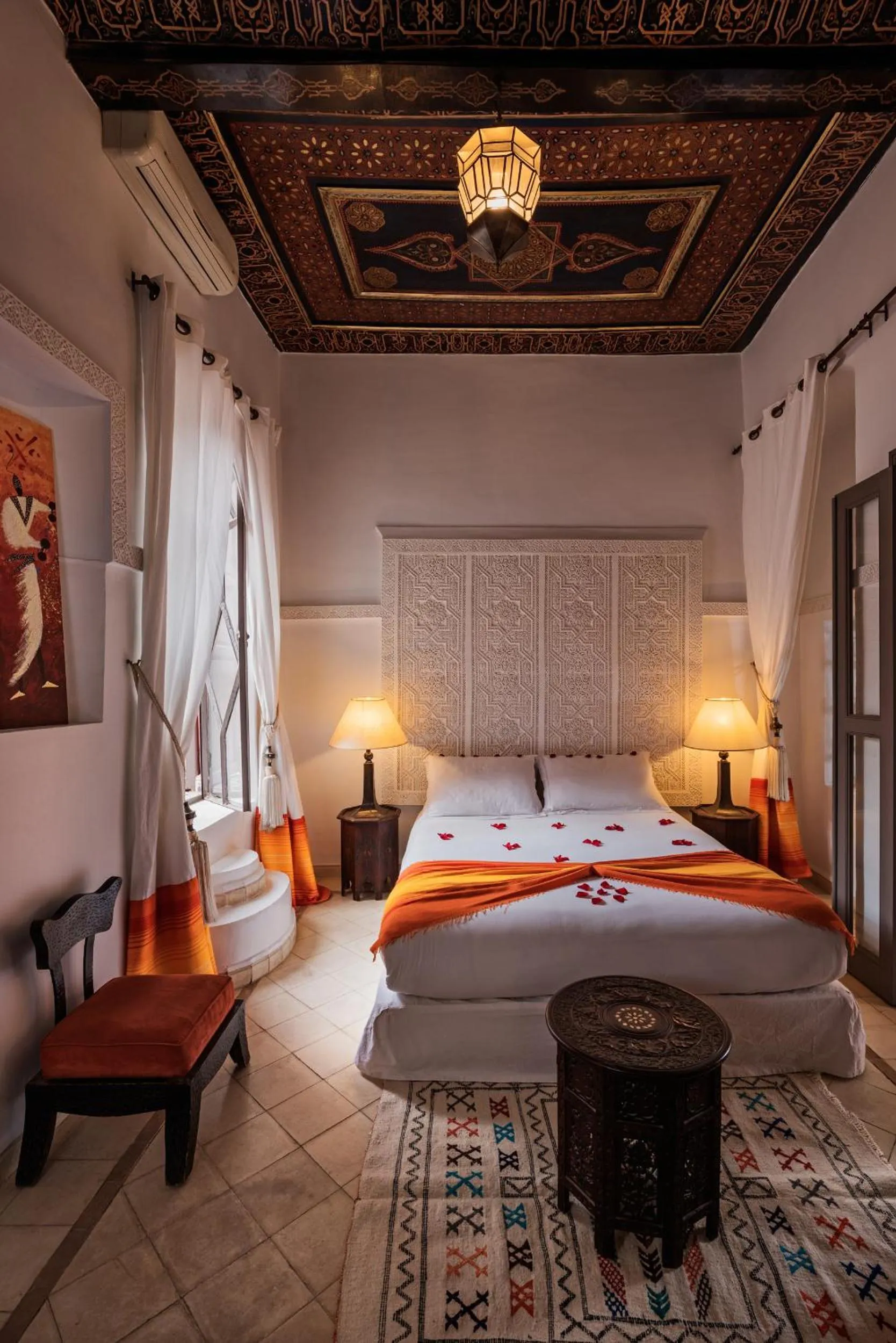 Bedroom, Bed in Riad Les Jardins d'Henia