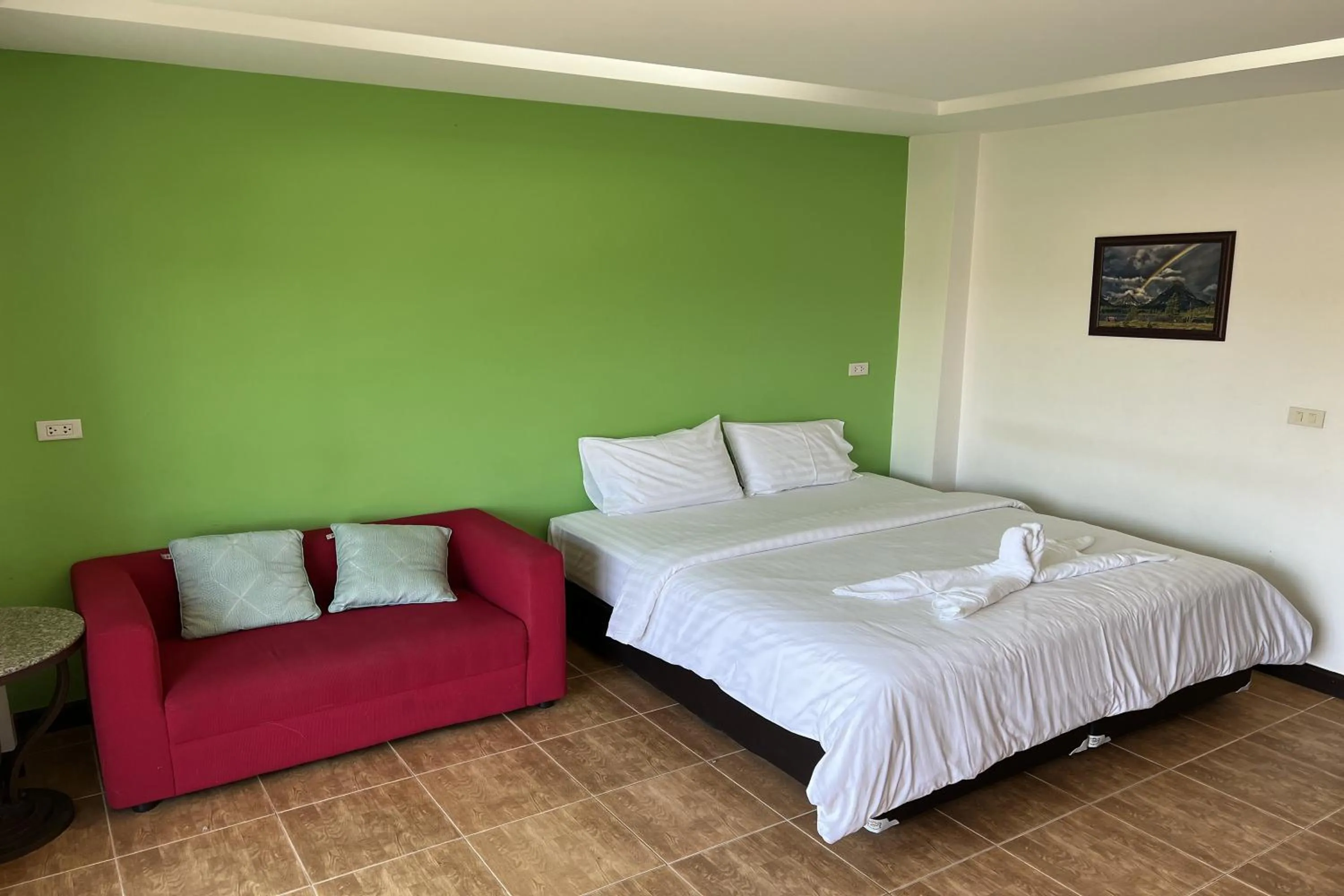 Bedroom, Bed in The Season Airport Udonthani