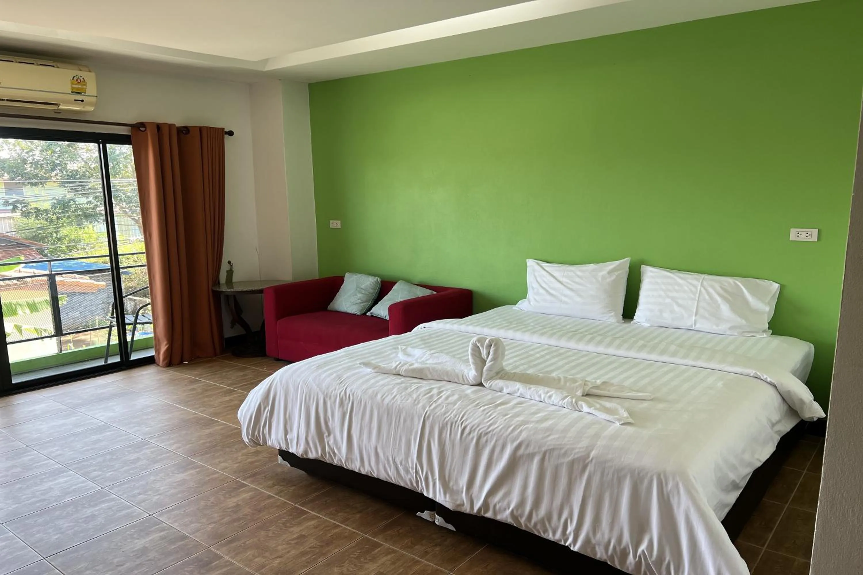 Bedroom, Bed in The Season Airport Udonthani