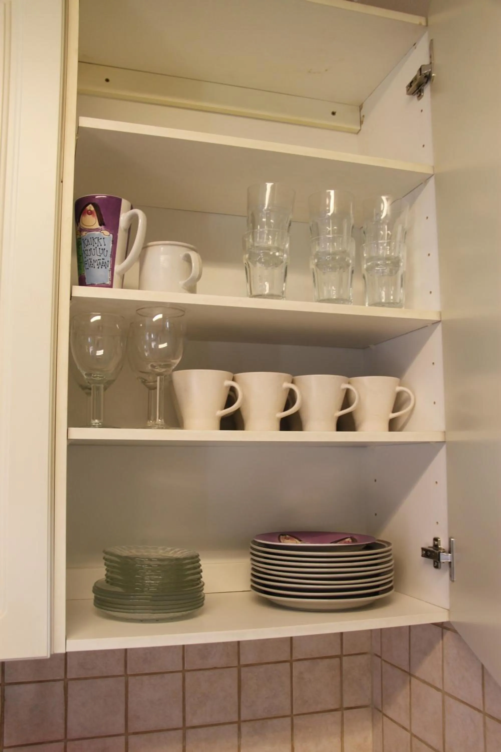 Communal kitchen in Karkausmäen Kammari