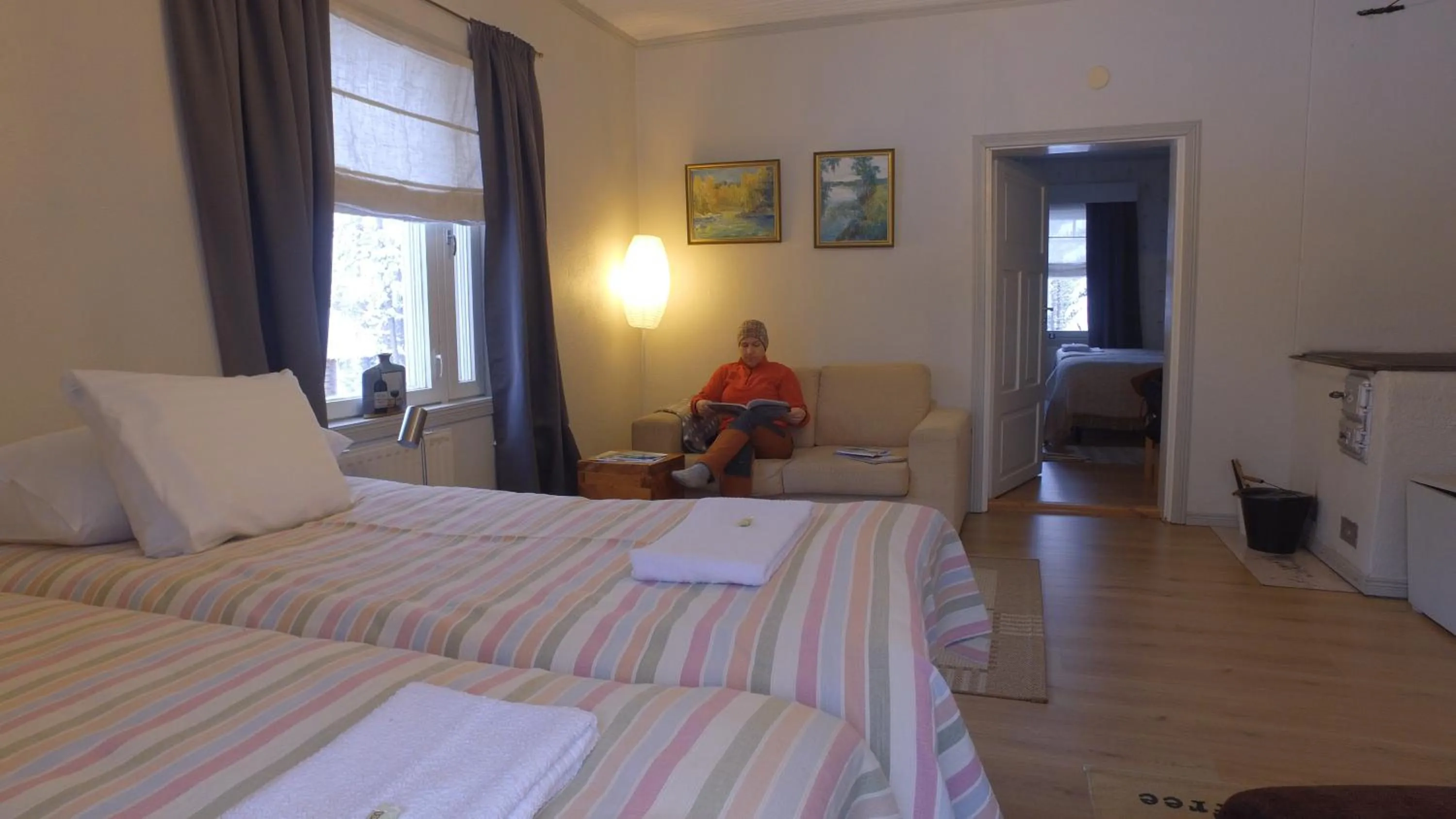 Bed in Karkausmäen Kammari