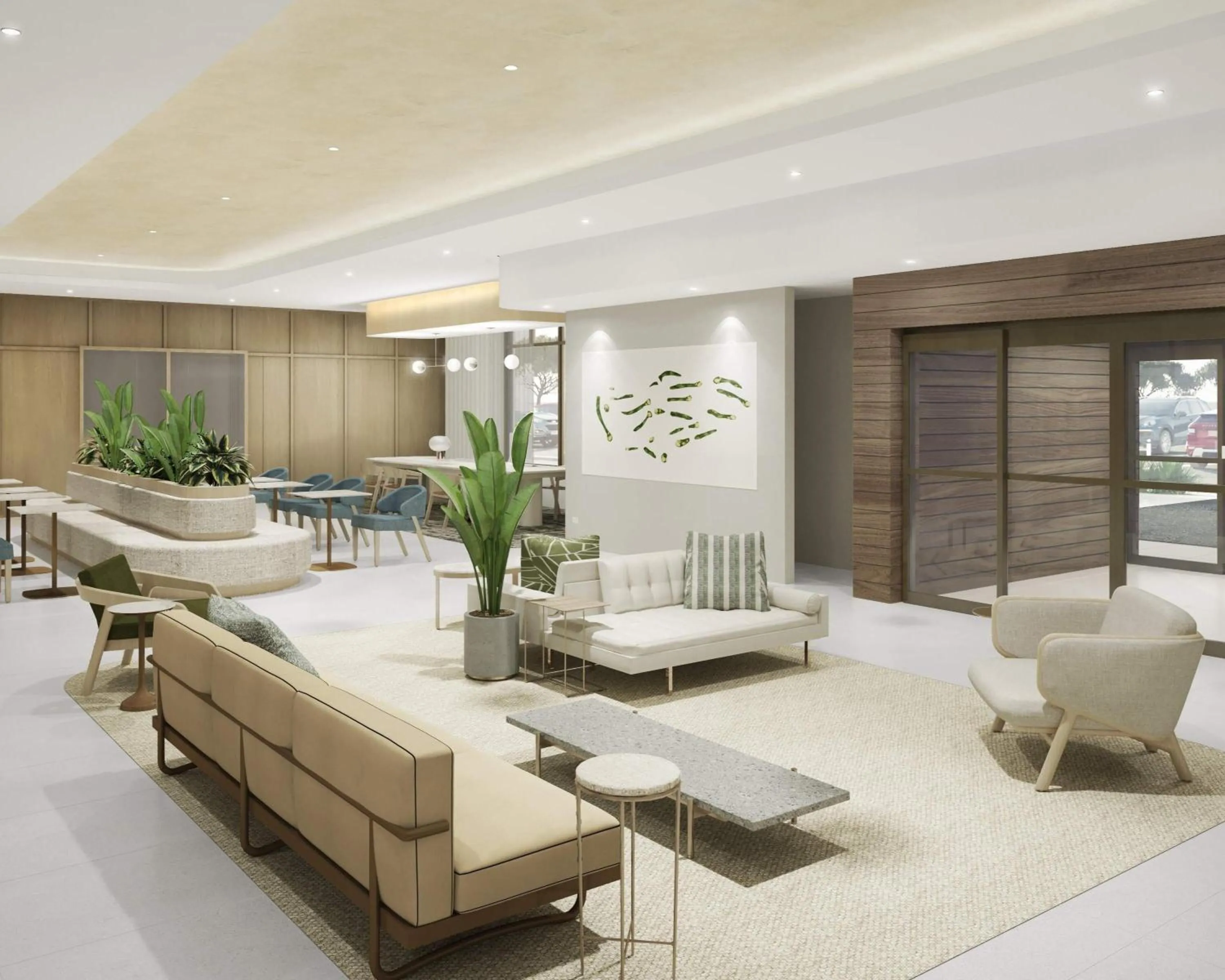 Lobby or reception in Hyatt House Destin