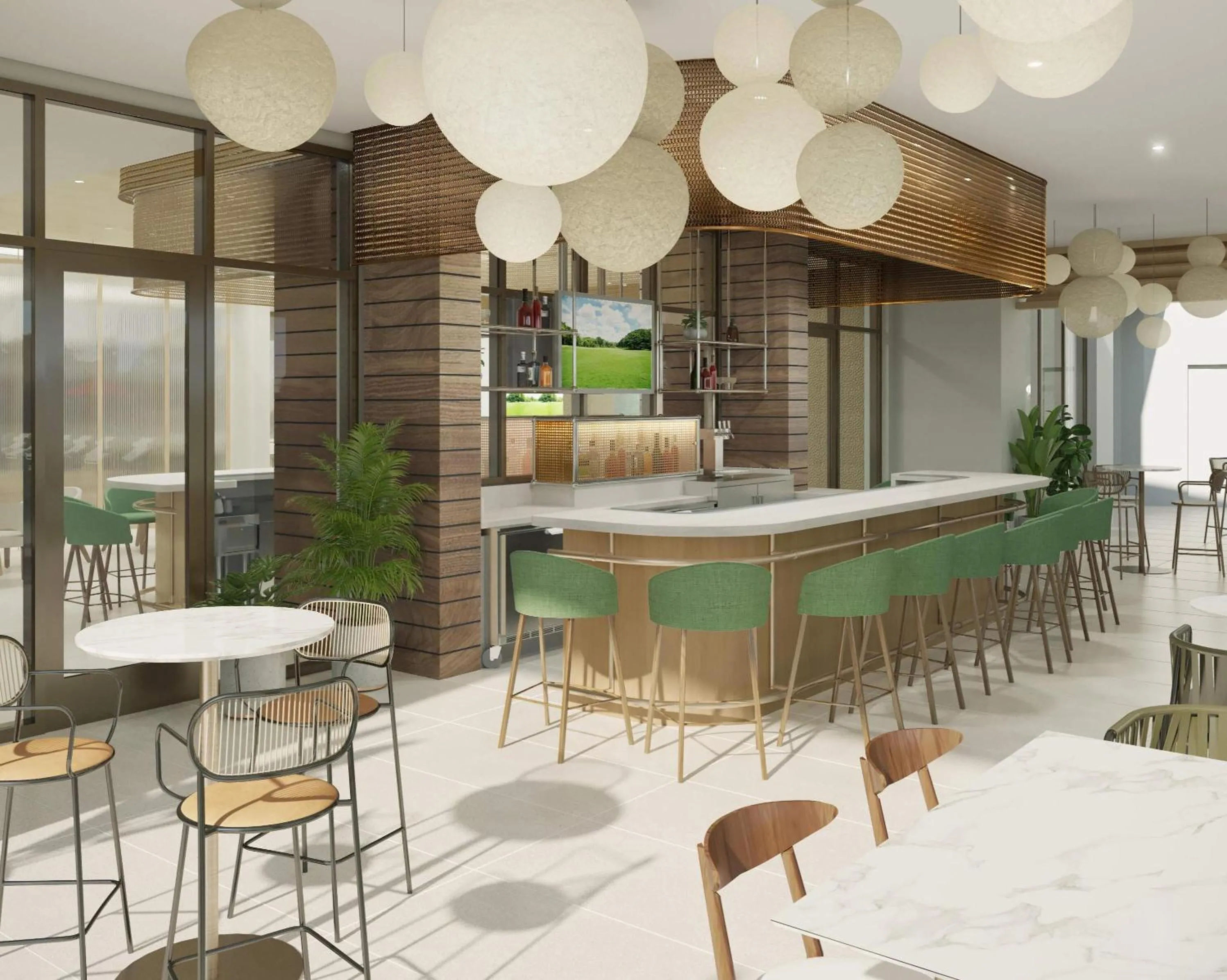 Lounge or bar in Hyatt House Destin