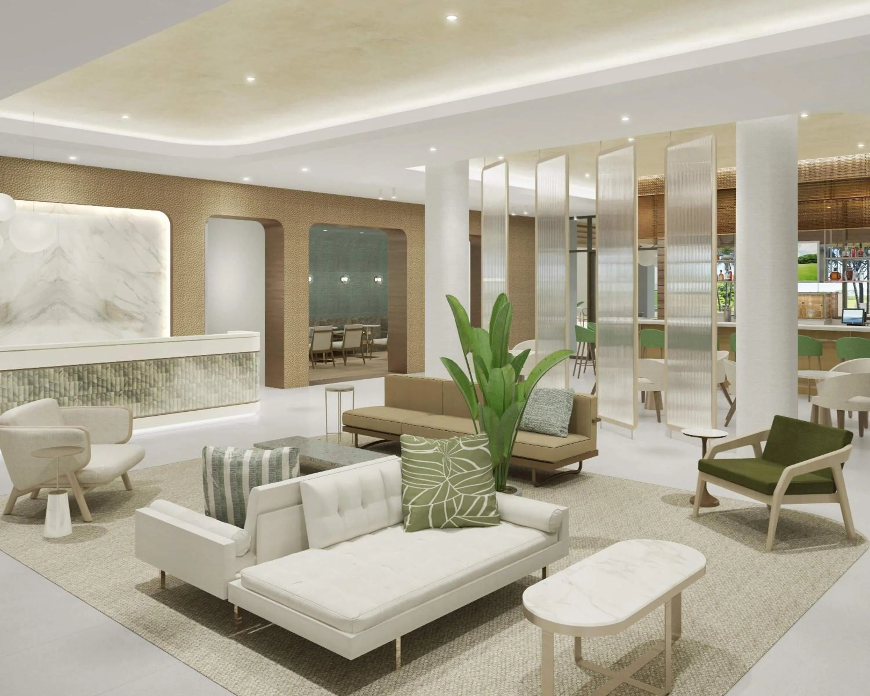 Lobby or reception in Hyatt House Destin