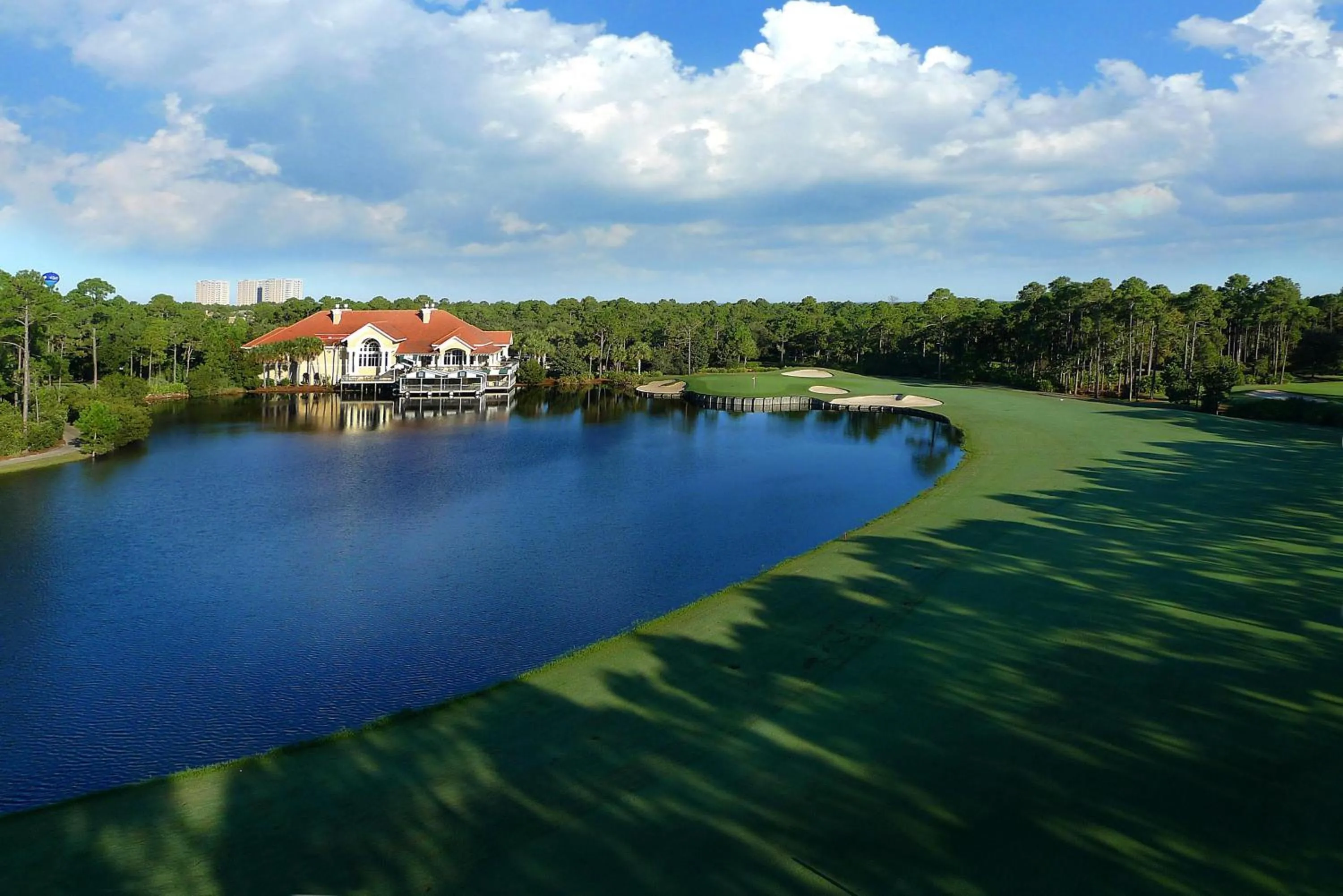 Golfcourse in Hyatt House Destin