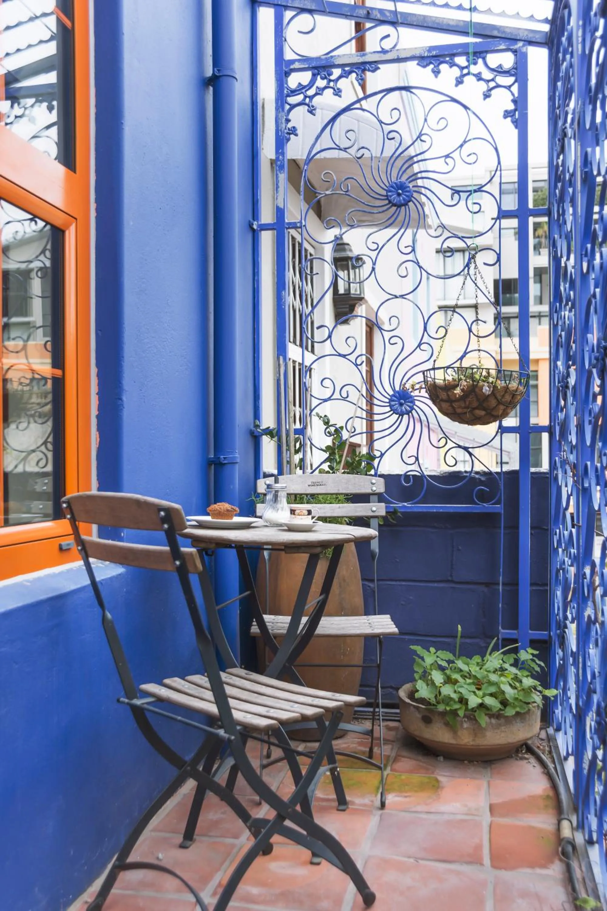 Patio in La Rose B&B