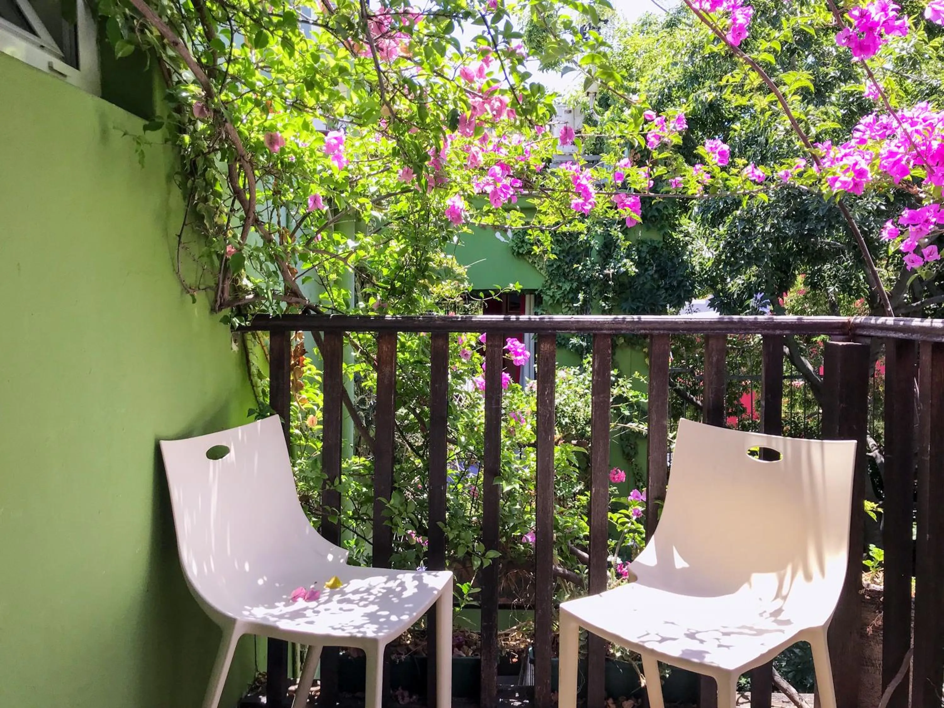 Balcony/Terrace in La Rose B&B