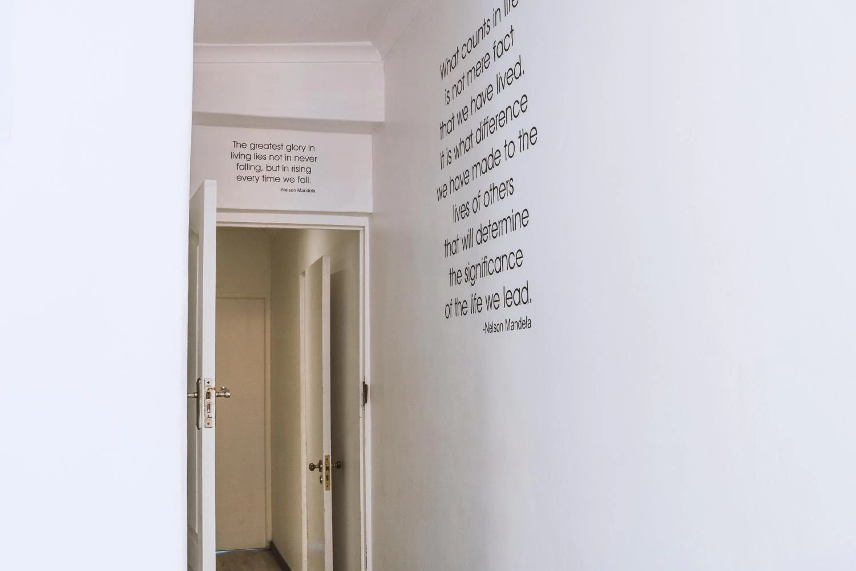 Decorative detail in La Rose B&B