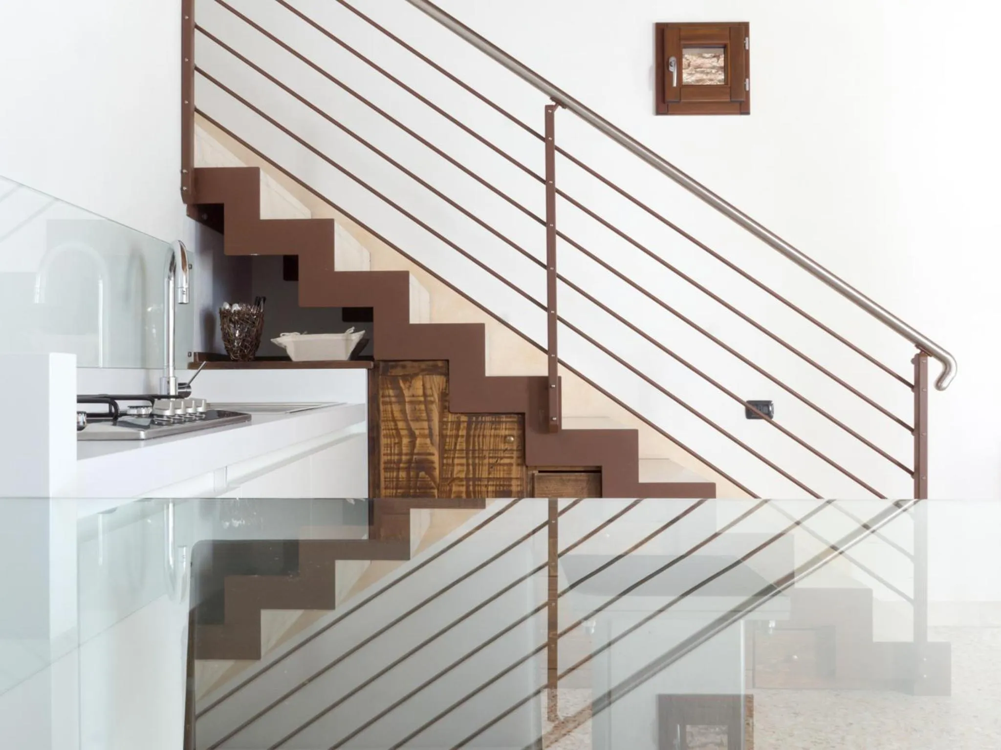 Decorative detail in Residence Le Bugne