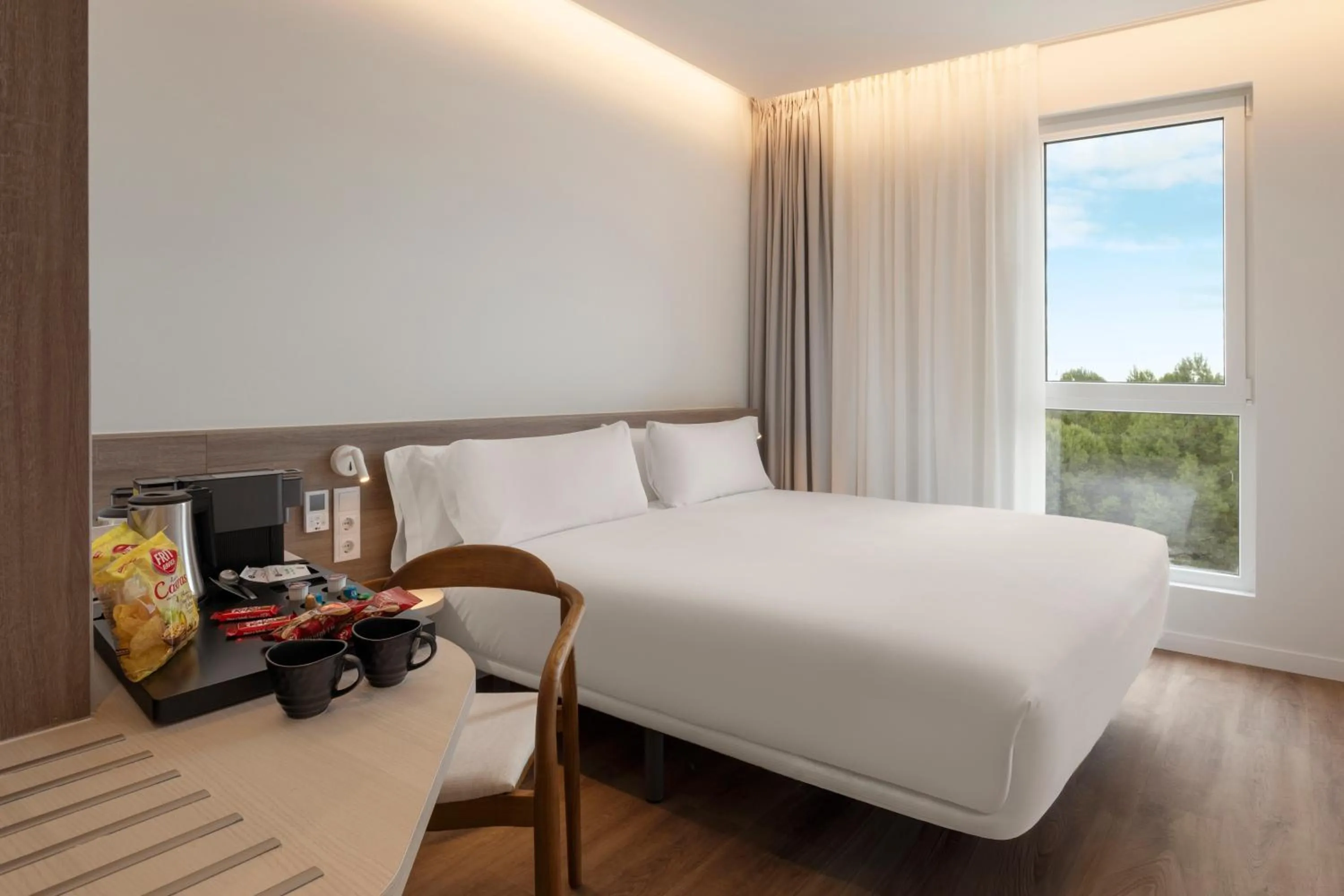 Bed in B&B HOTEL Madrid Vallecas Ensanche