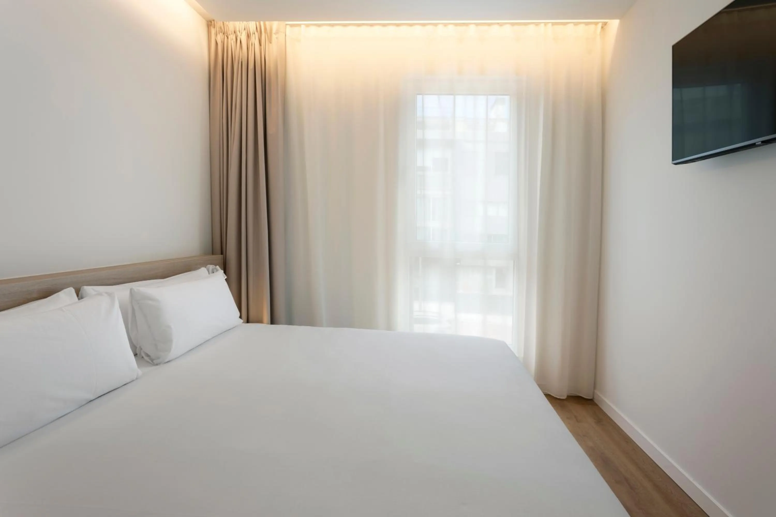 Bed in B&B HOTEL Madrid Vallecas Ensanche