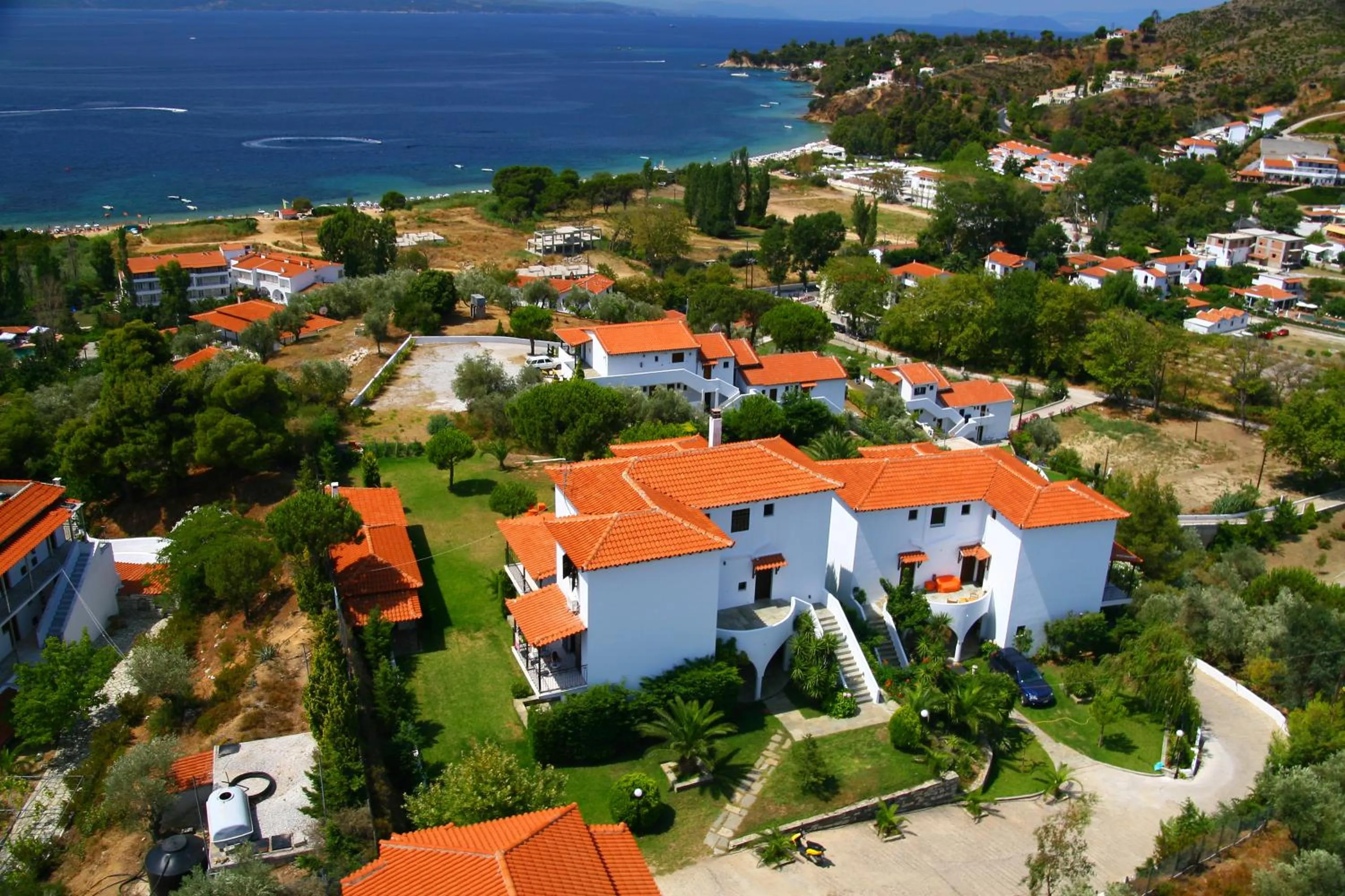 Bird's eye view in Villa POLYTIMI
