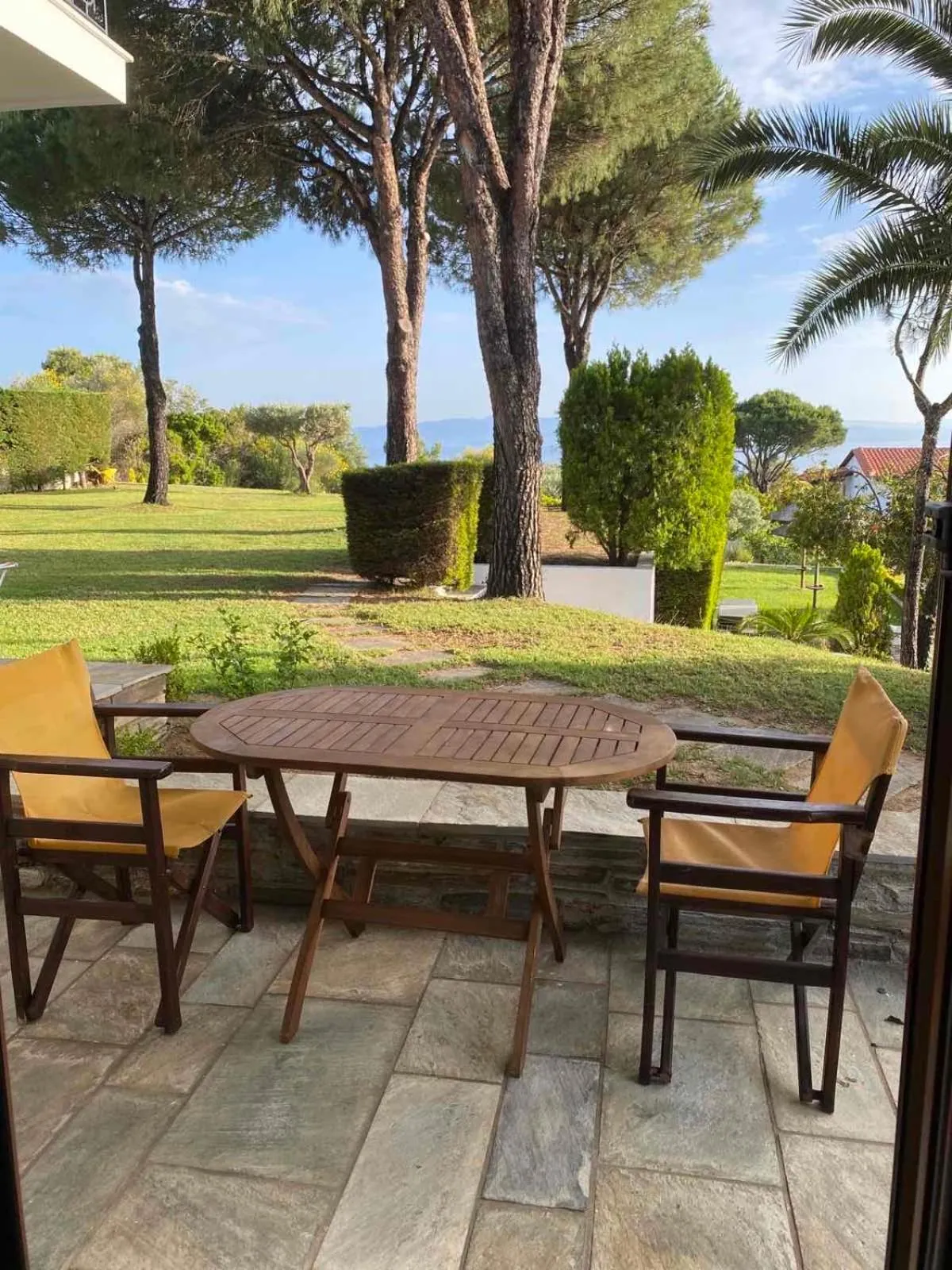 Garden view in Villa POLYTIMI