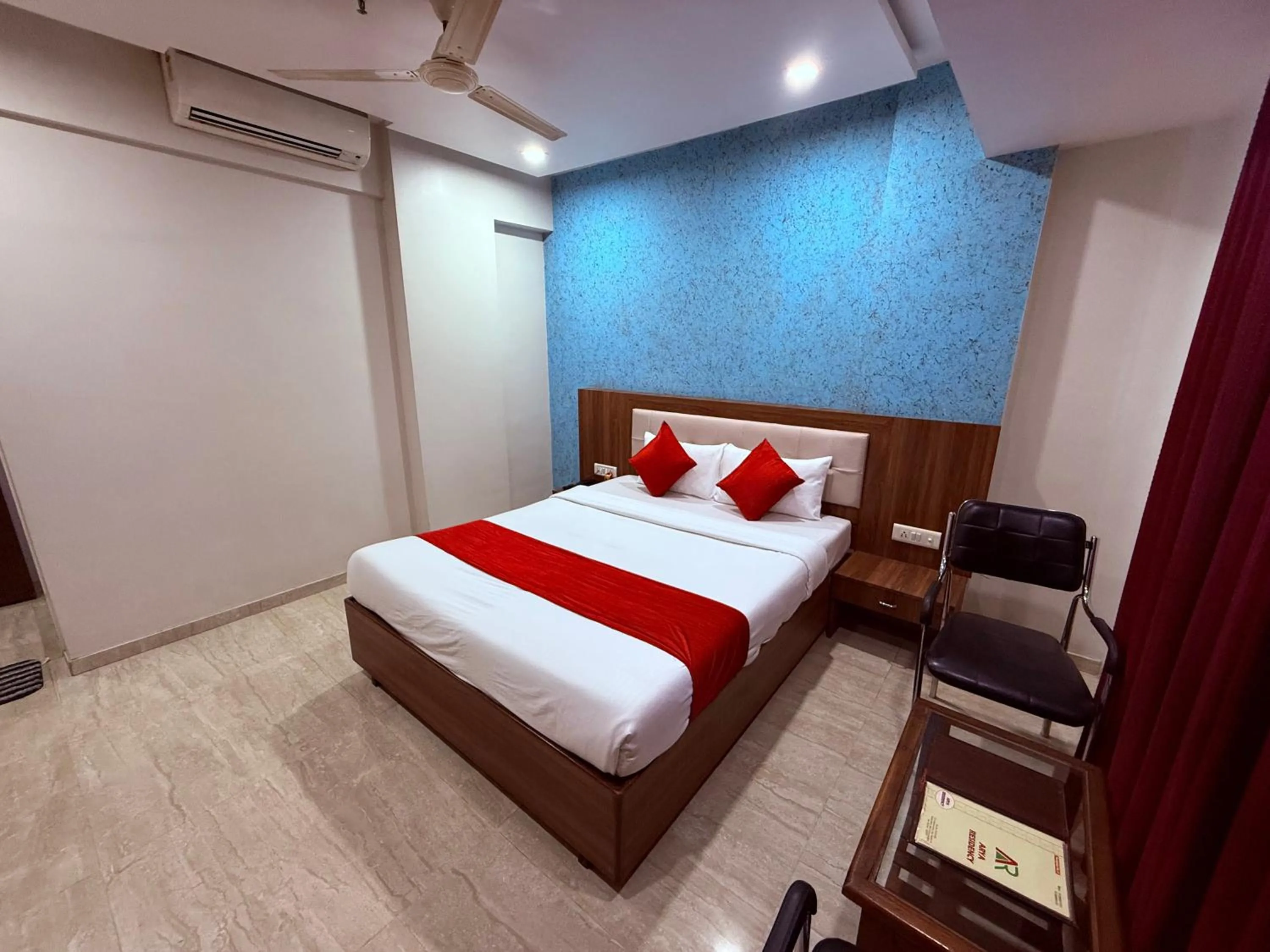 Photo of the whole room, Bed in Hotel Arya Residency Rabale
