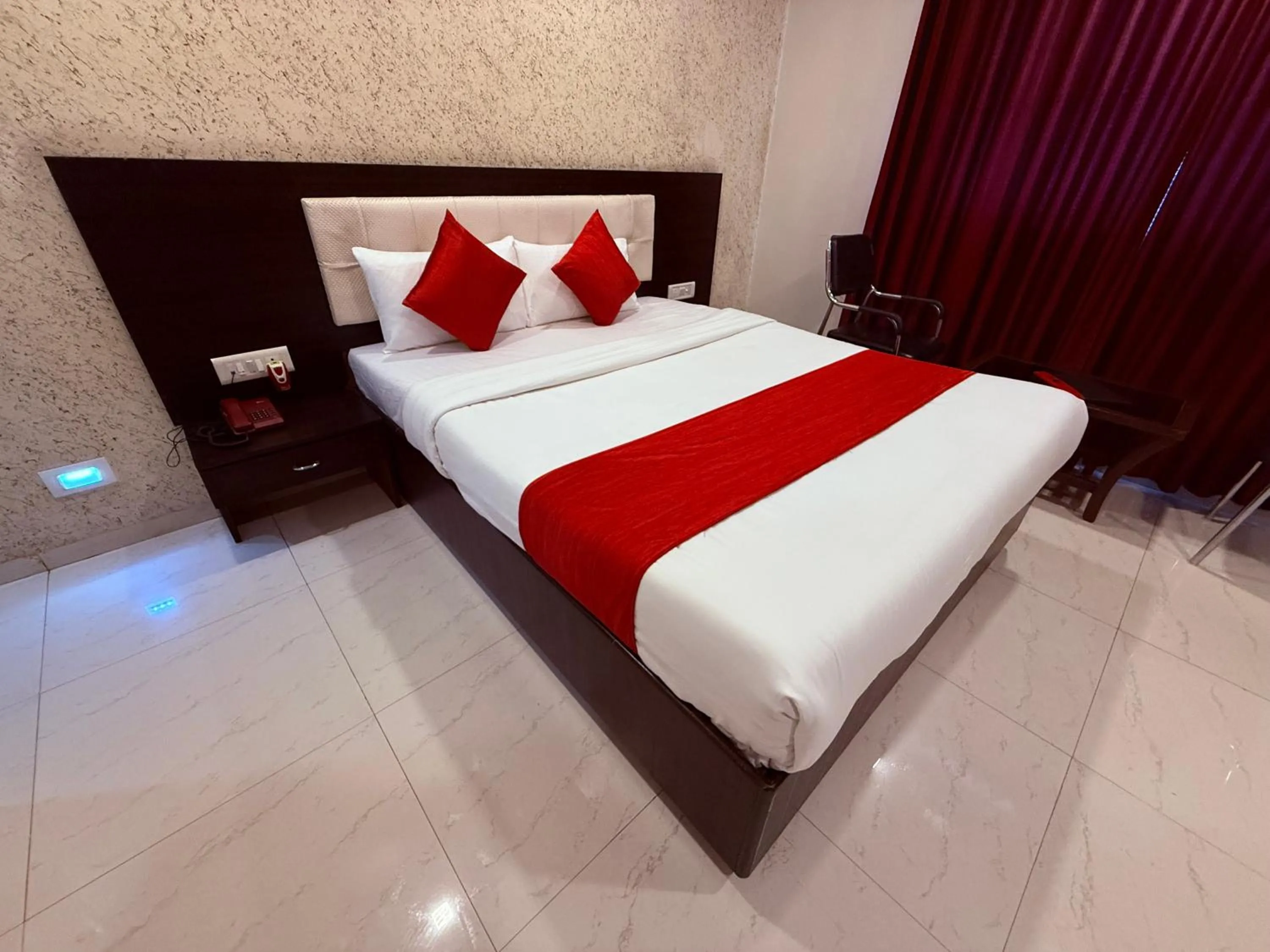 Photo of the whole room, Bed in Hotel Arya Residency Rabale