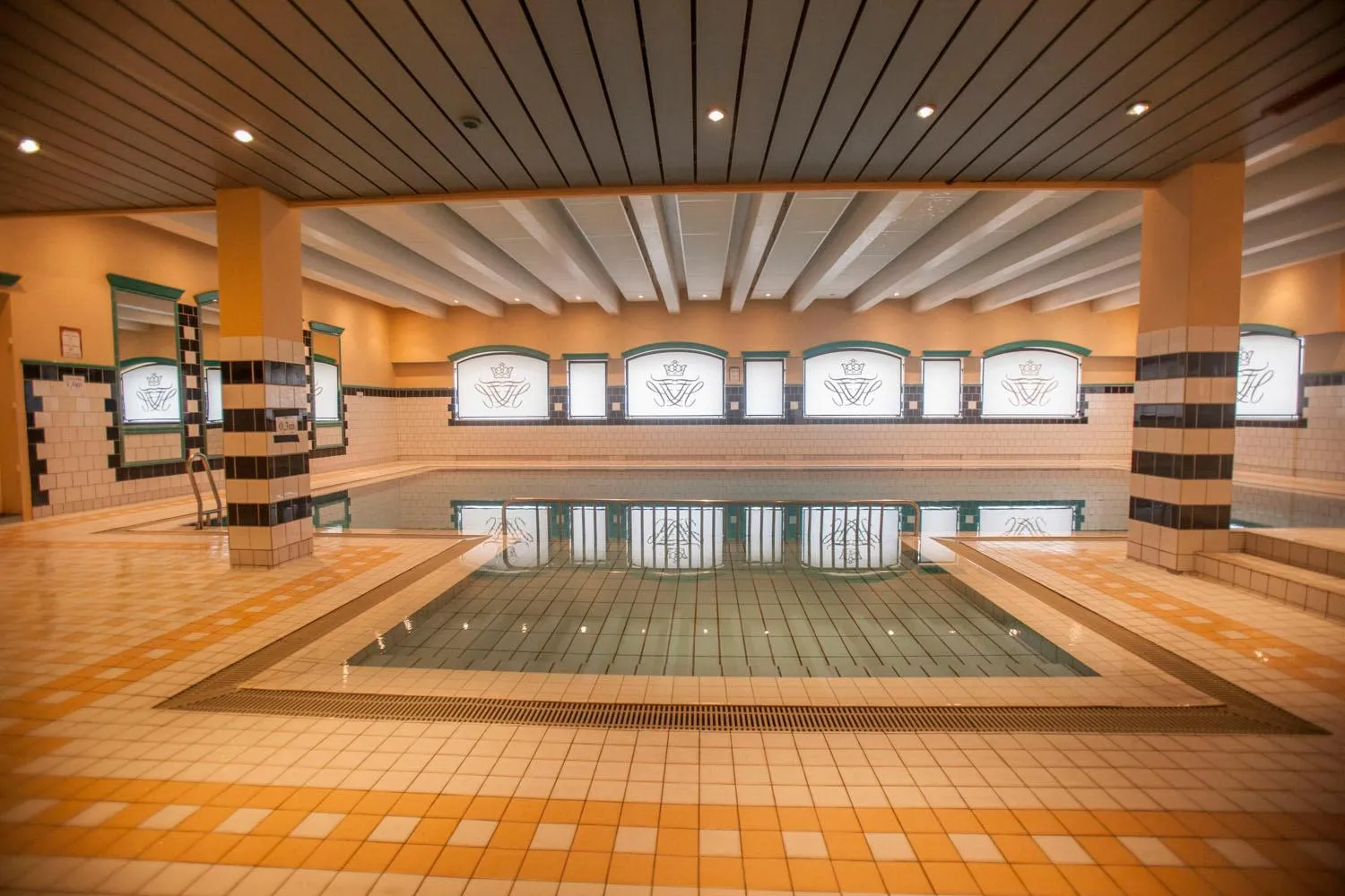 Swimming pool in Fleischer's Motel