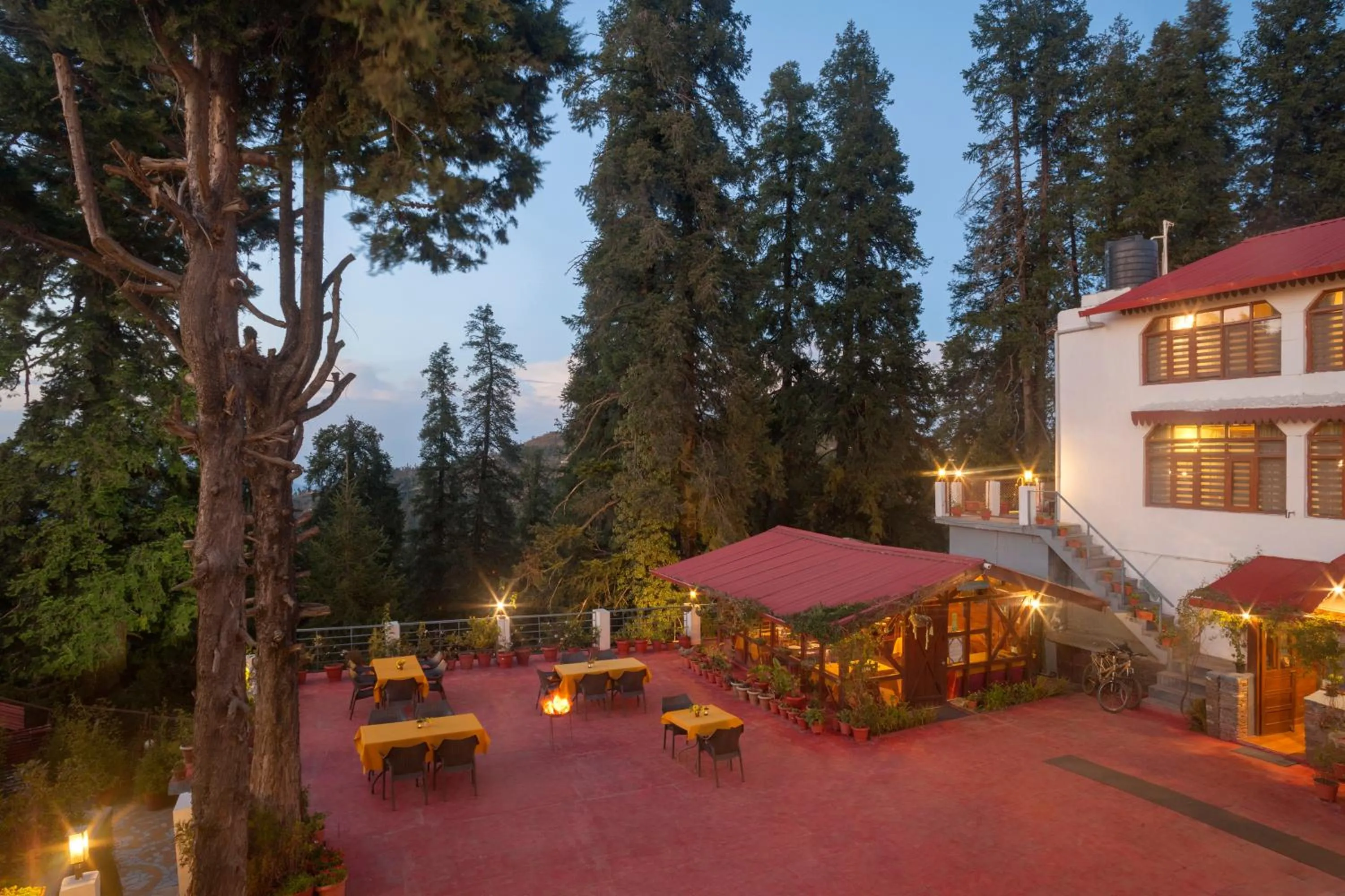 Balcony/Terrace in The Hermitage Kanatal