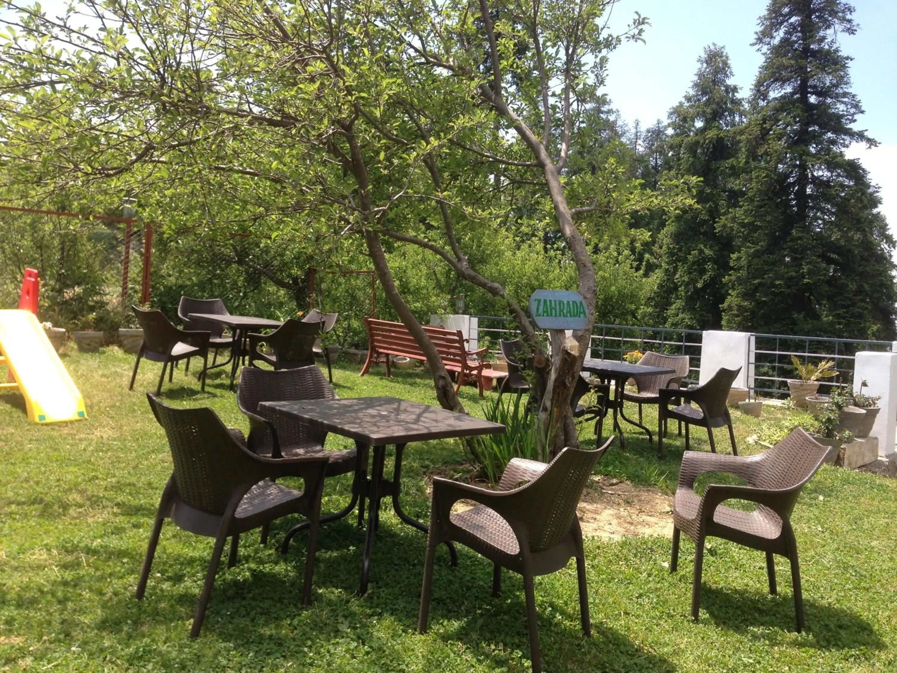 Garden in The Hermitage Kanatal