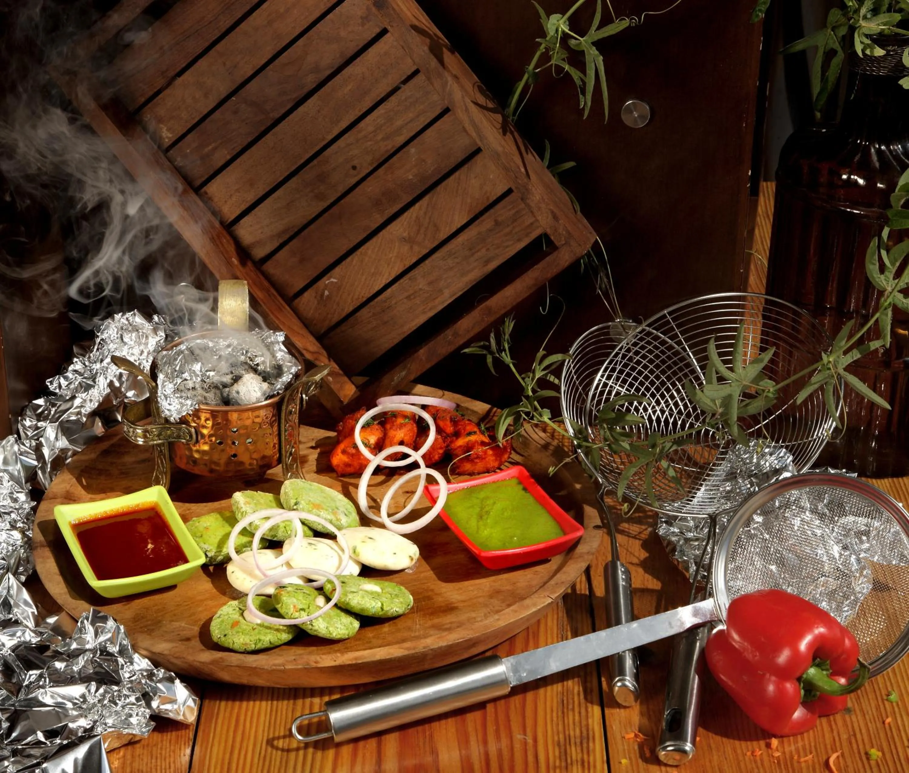 Dinner in The Hermitage Kanatal