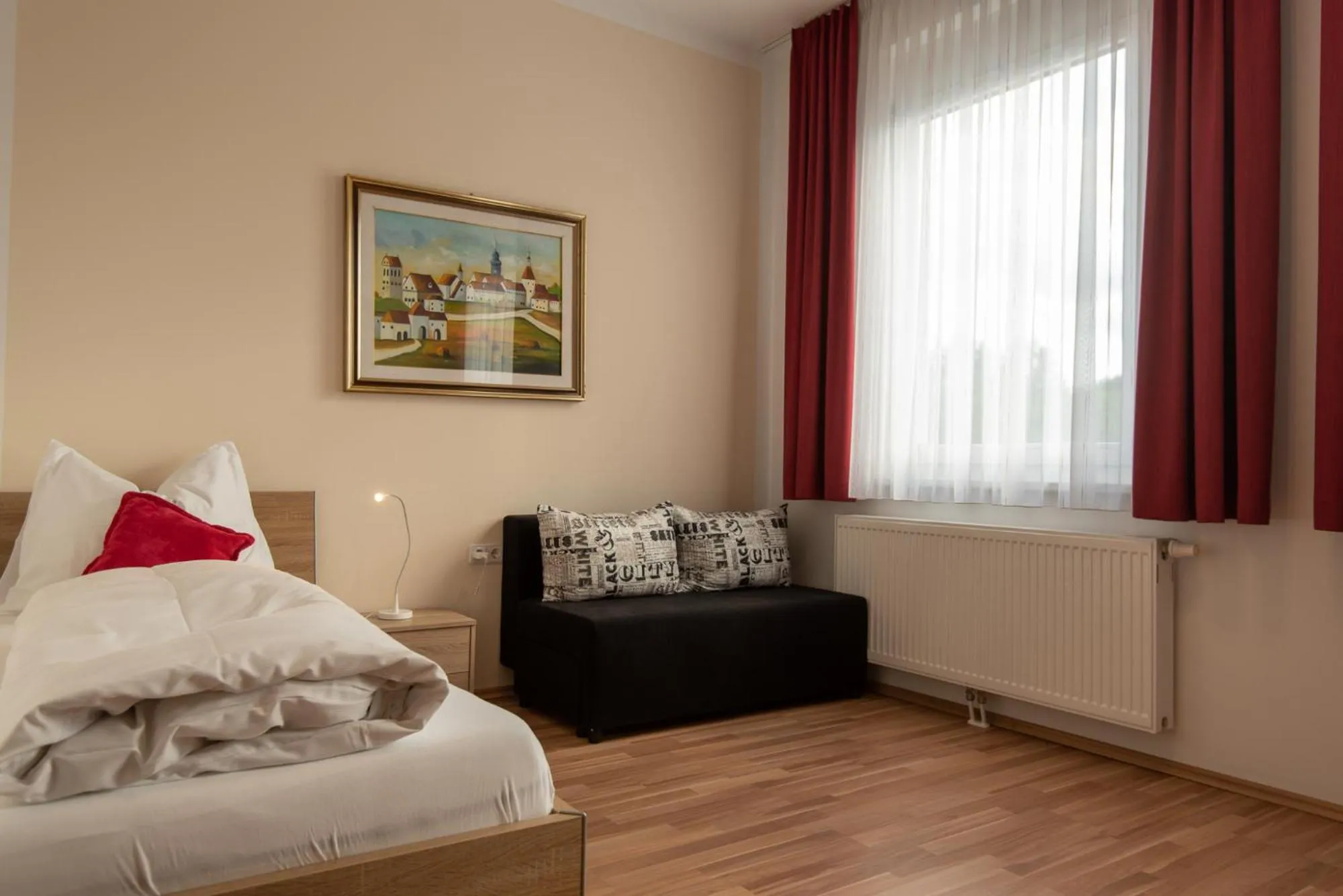 Bedroom, Bed in City Appartements Weiz