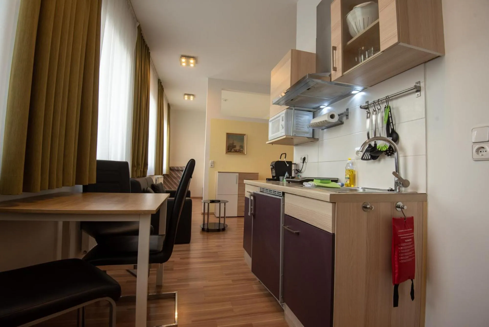 Kitchen or kitchenette in City Appartements Weiz