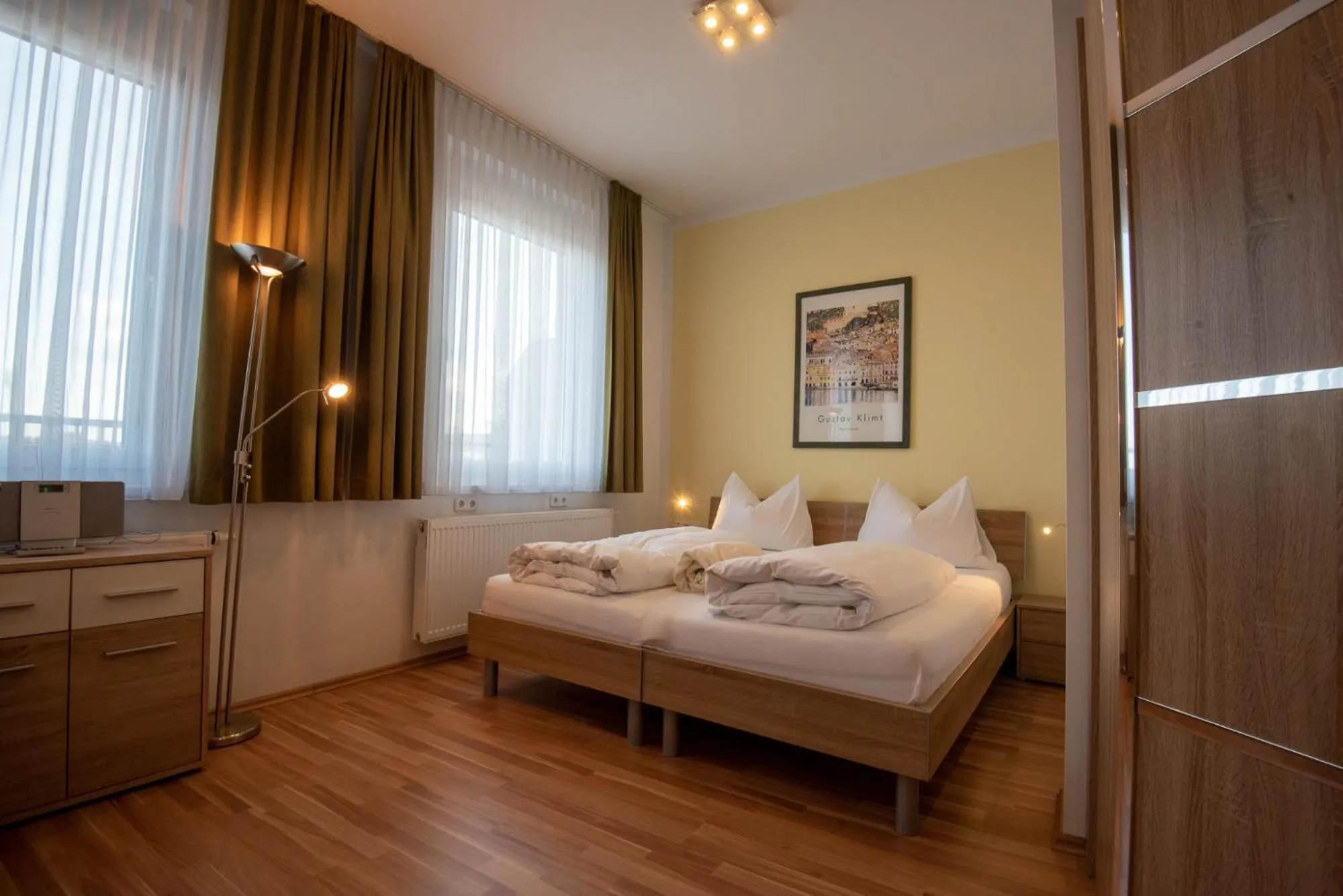 Bedroom, Bed in City Appartements Weiz