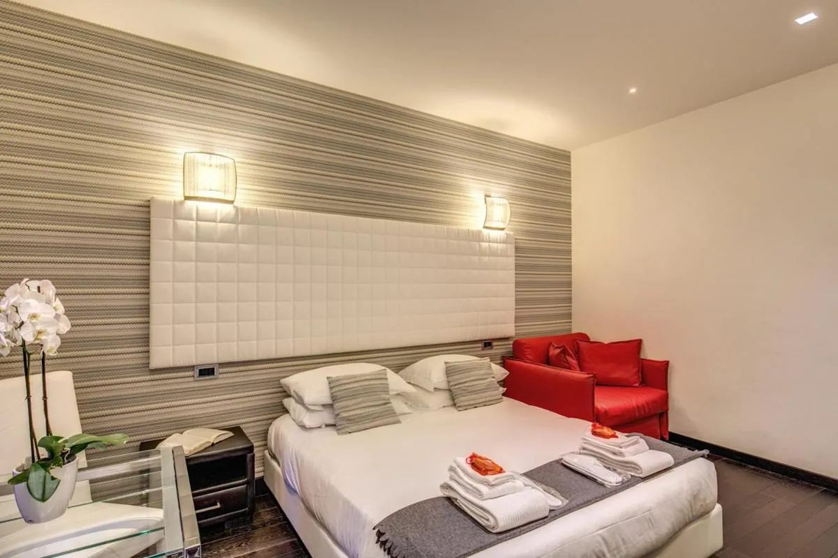 Bedroom, Bed in Navona Living Rome