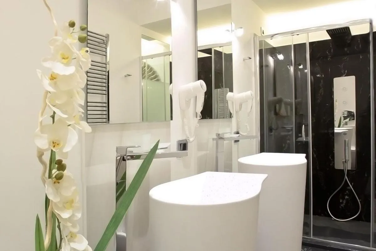 Bathroom in Navona Living Rome