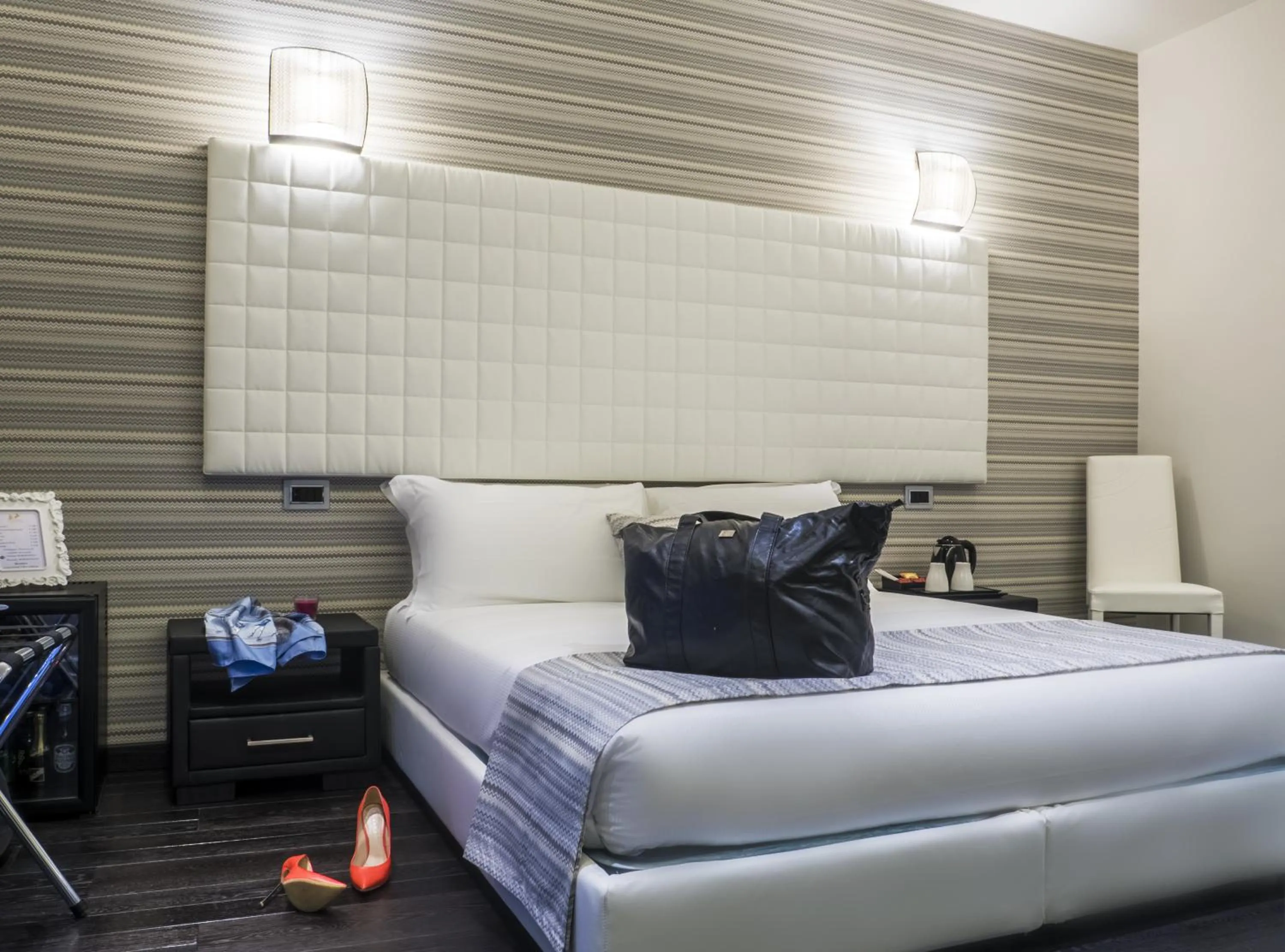 Bedroom, Bed in Navona Living Rome