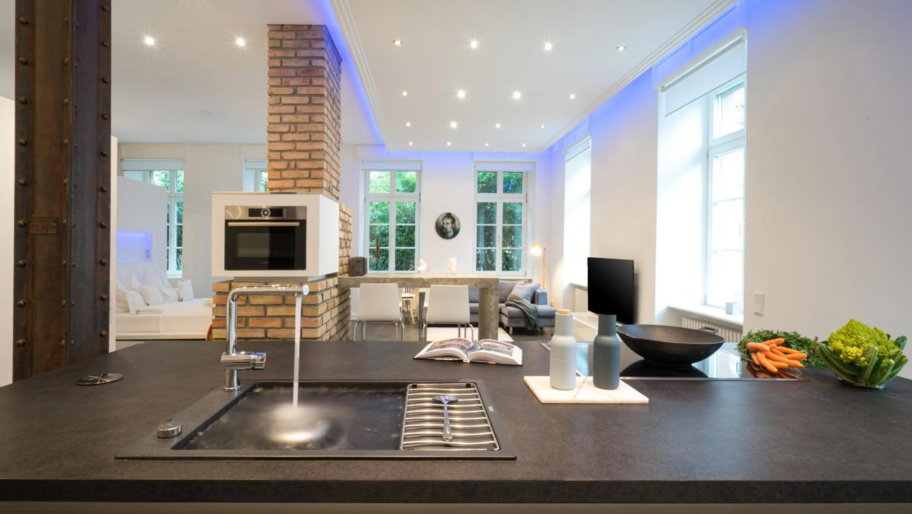 Dining area in Boutique Suites and Residences Heidelberg- Alte Zigarrenmanufaktur