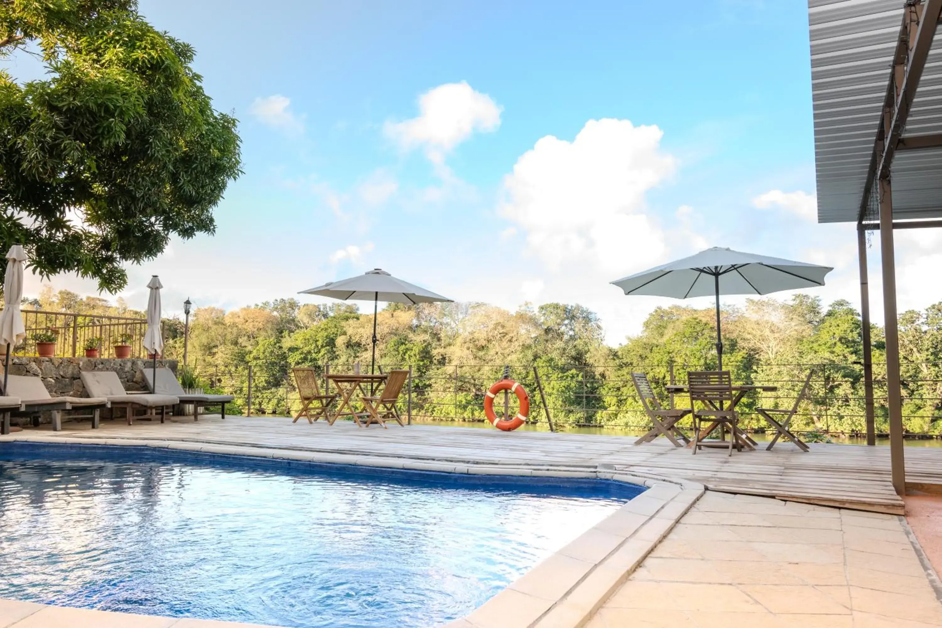 Garden view in EvaZion Garden view in EvaZion