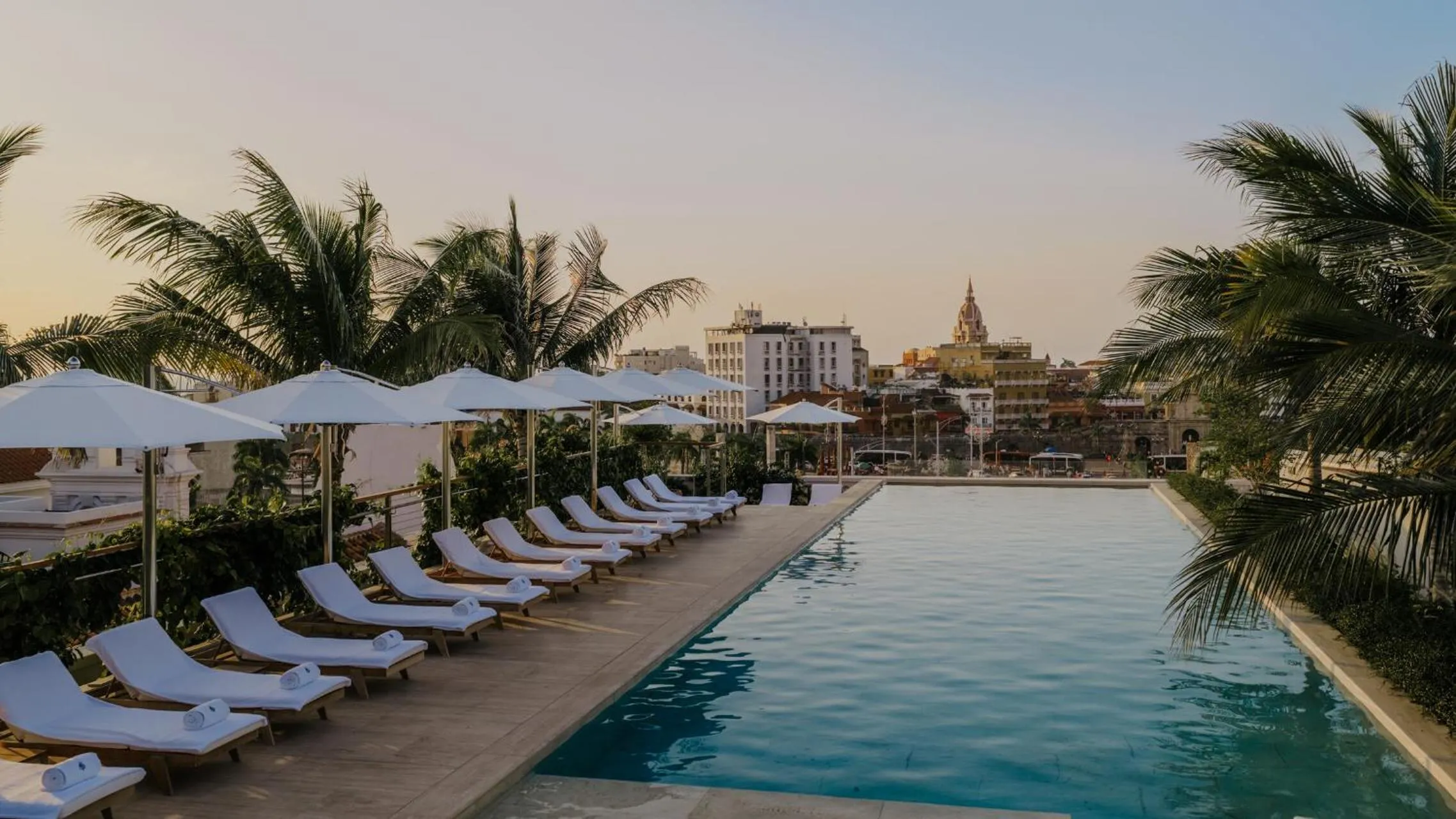 Swimming pool in Four Seasons Hotel & Residences Cartagena