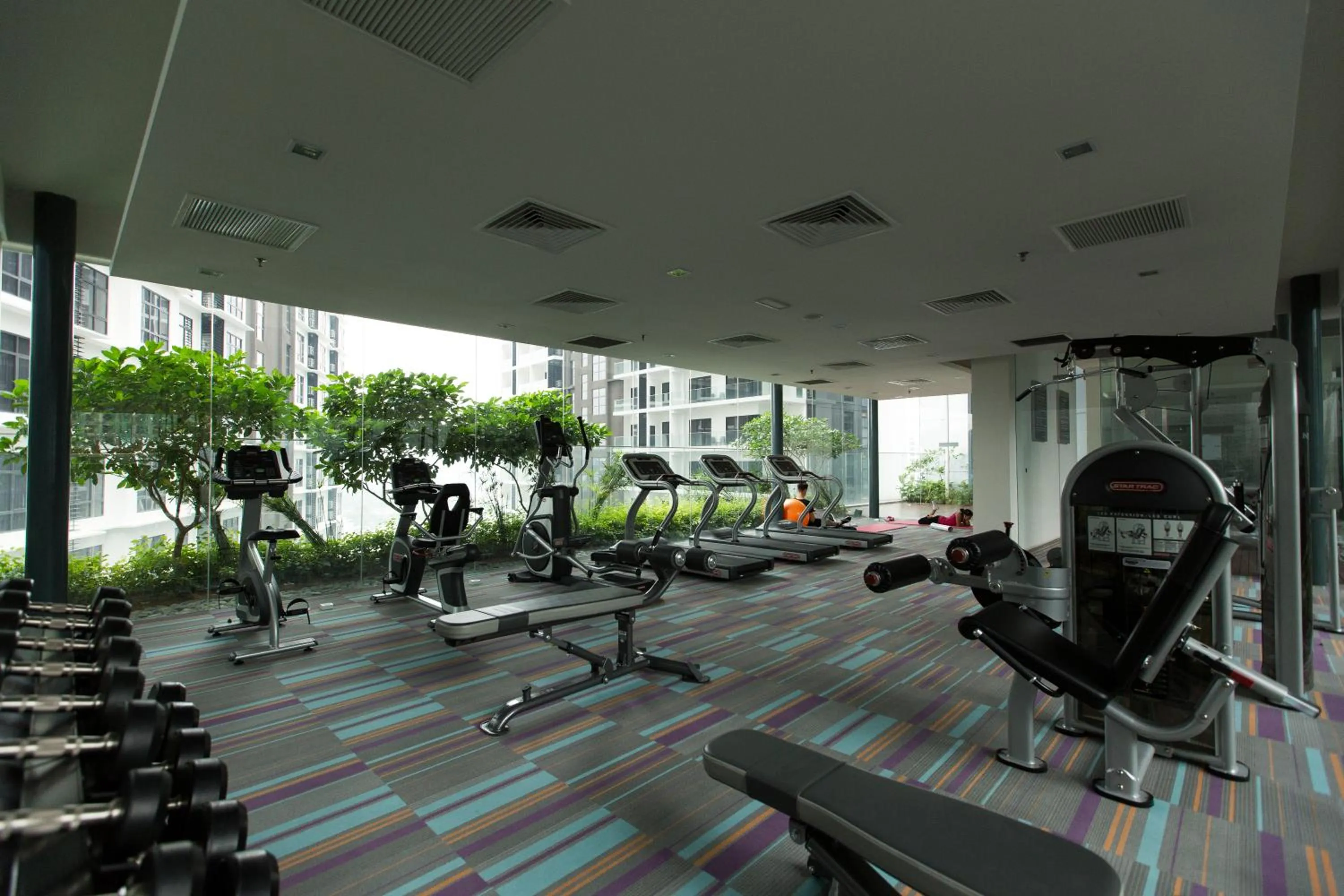 Fitness centre/facilities in Mercu Summer Suites Bernice KLCC