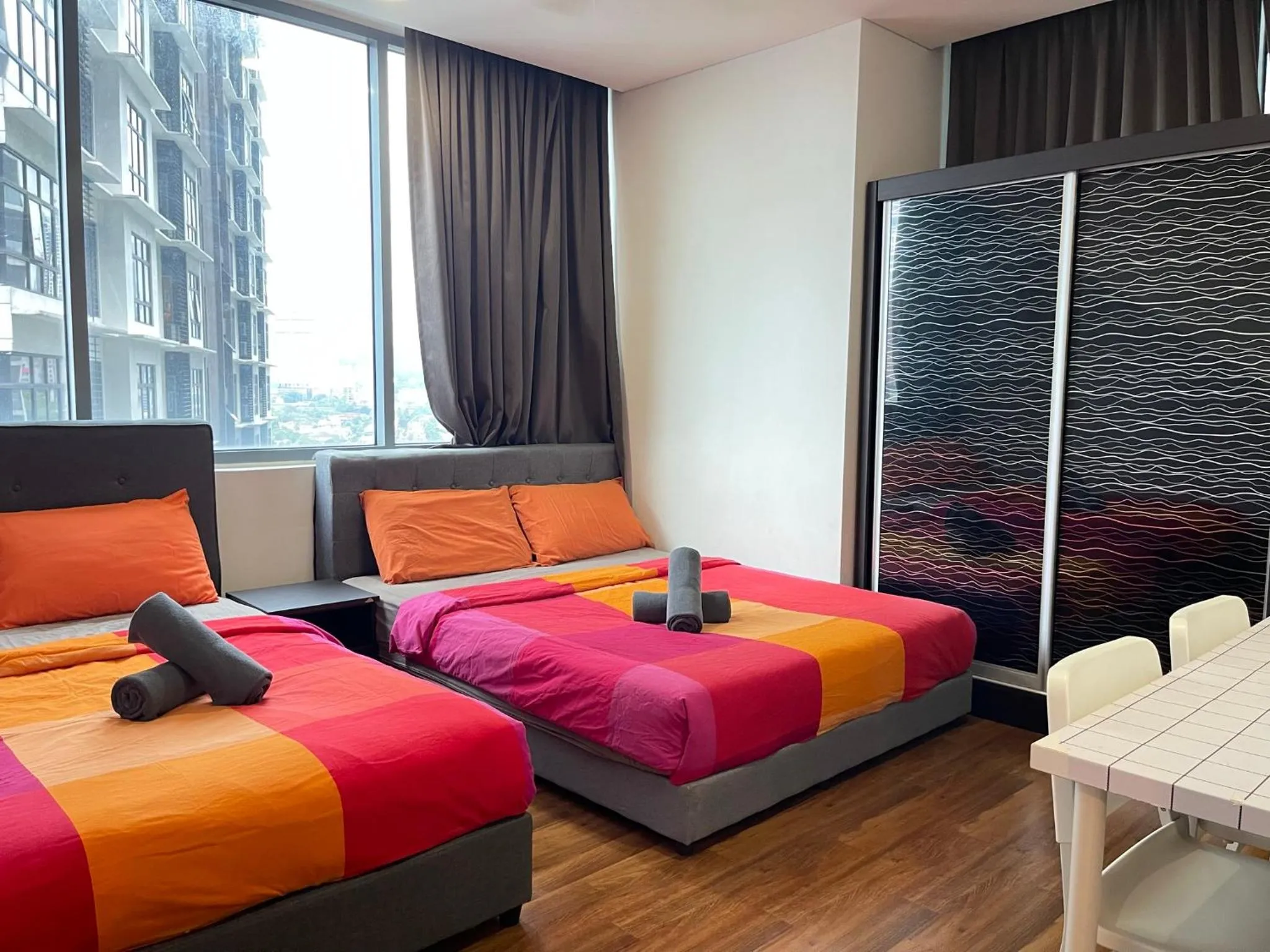 Bed in Mercu Summer Suites Bernice KLCC