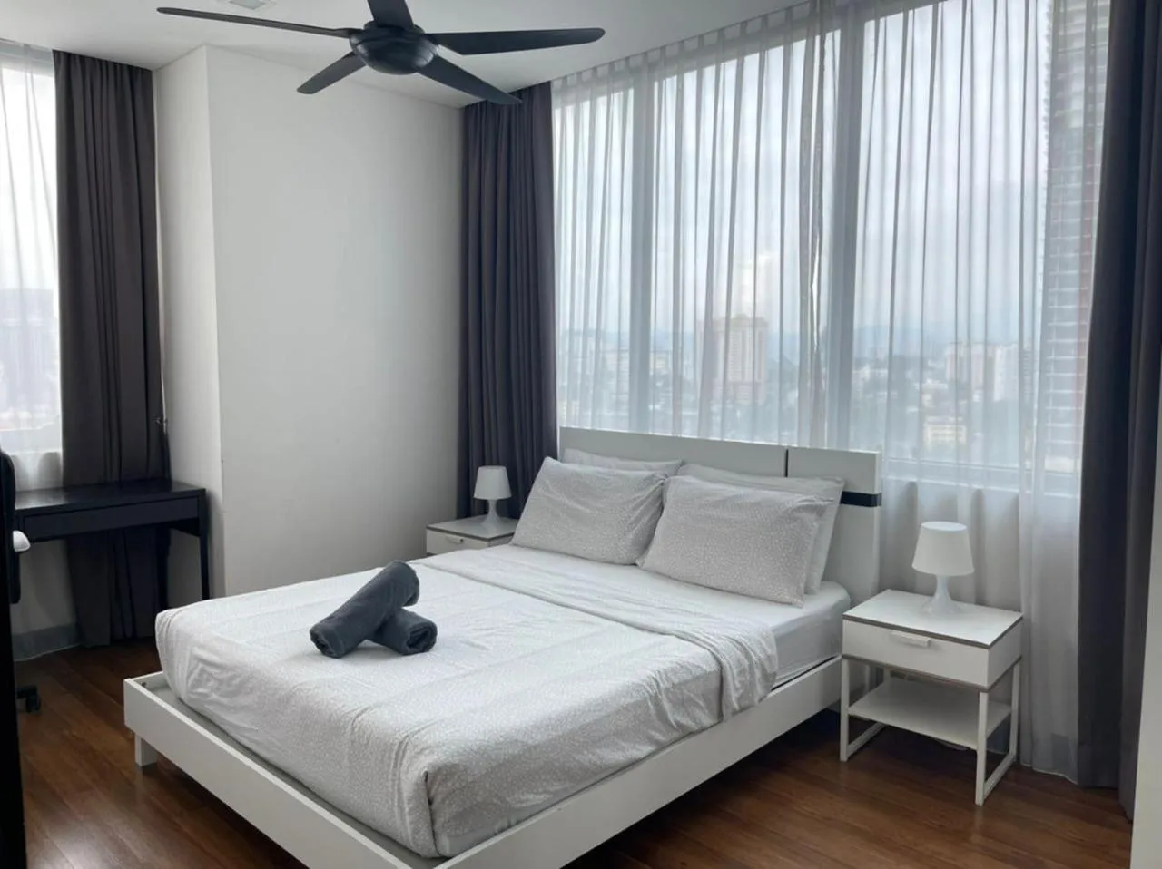 Bed in Mercu Summer Suites Bernice KLCC