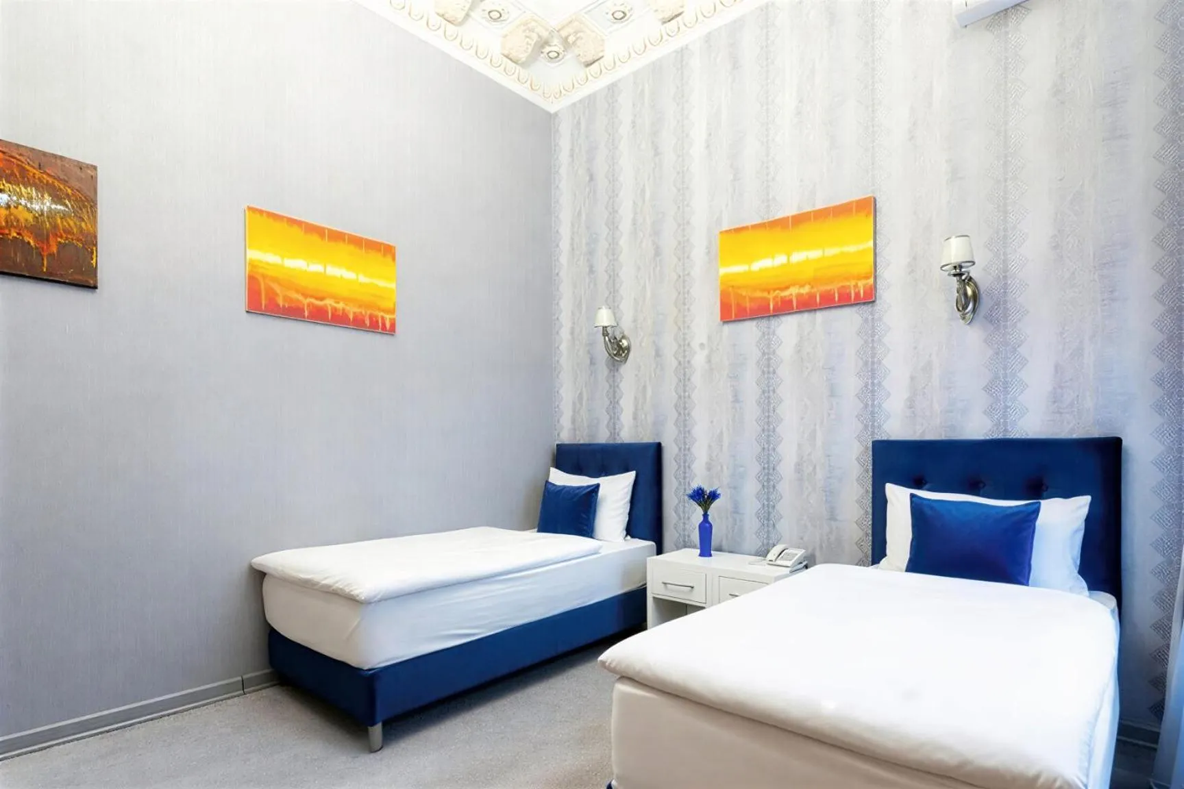 Bed in Nizami Boutique Hotel