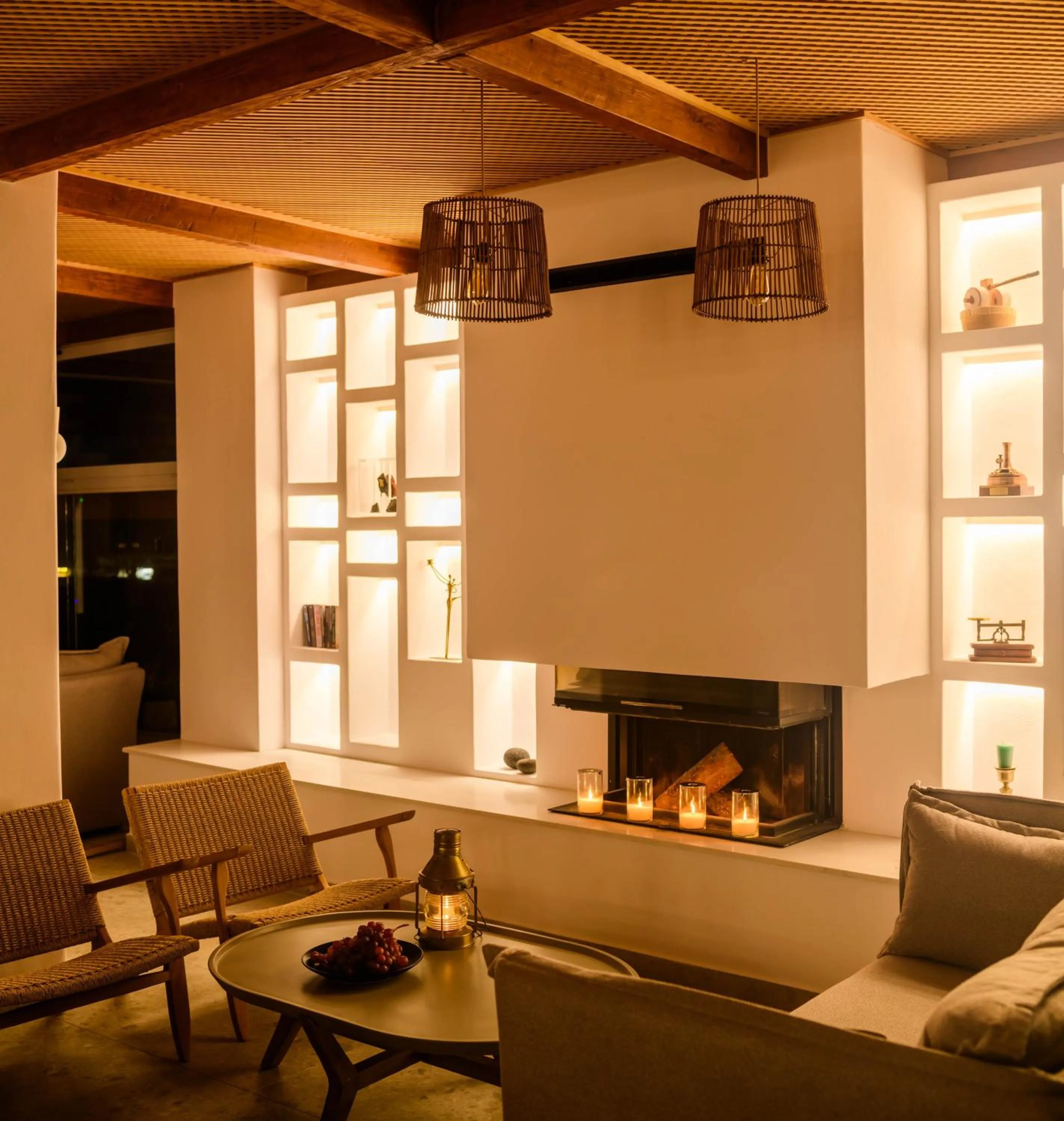 Lounge or bar in Safrani Suites