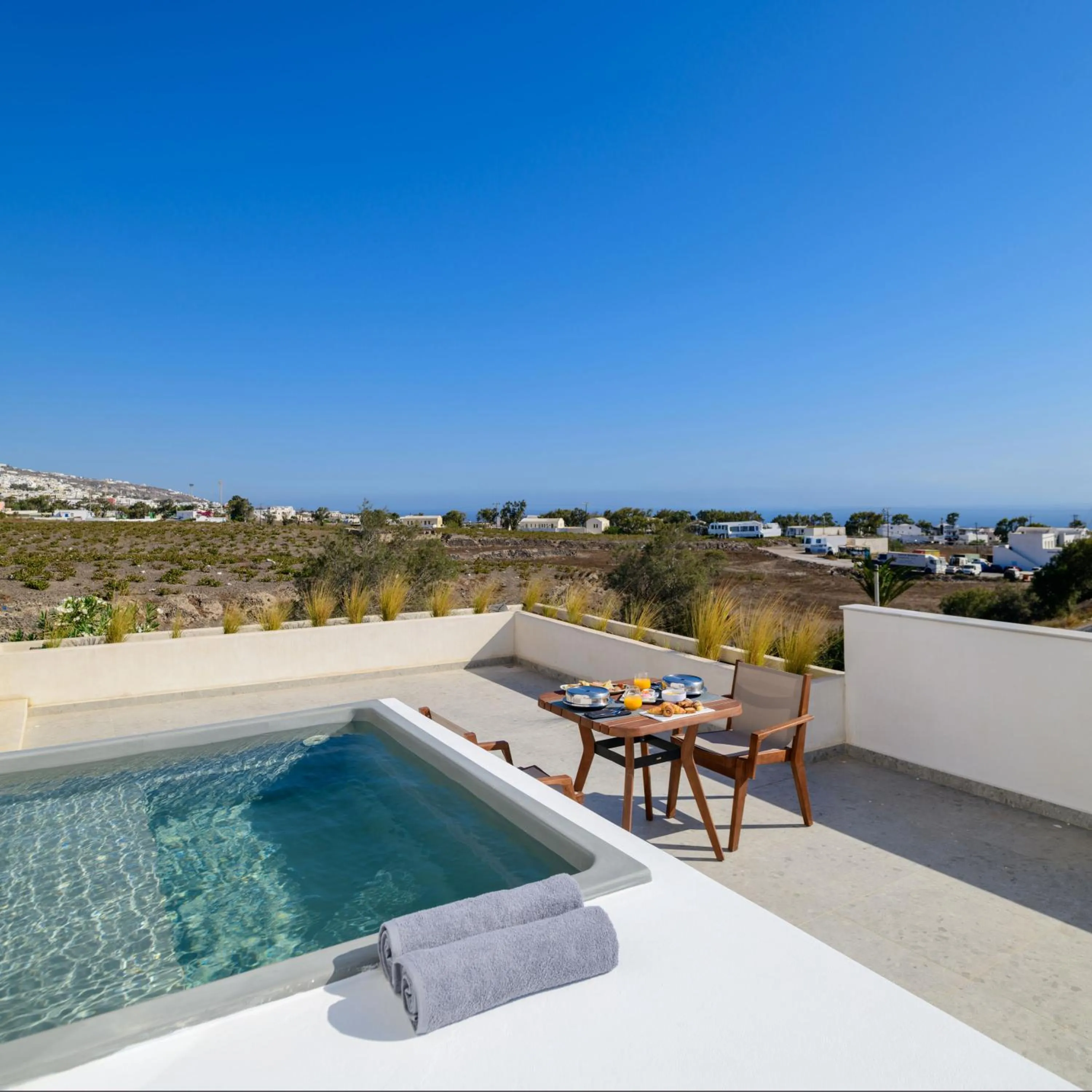 Patio in Safrani Suites
