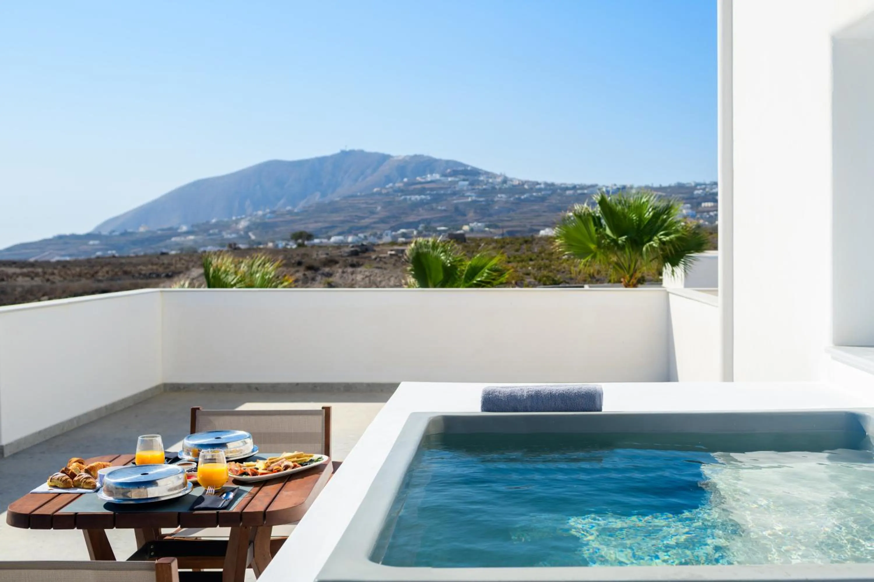 Patio in Safrani Suites