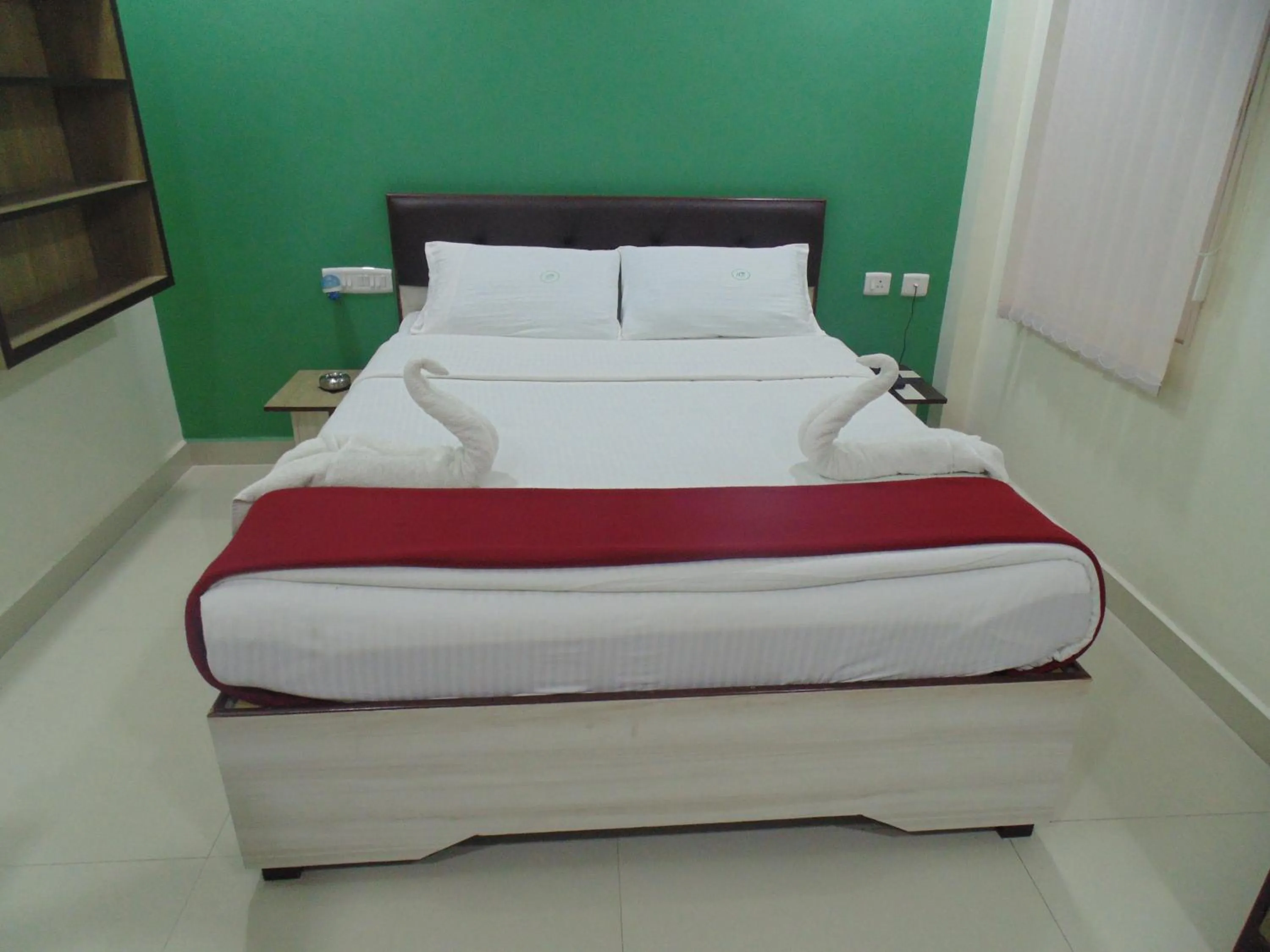 Bed in Sri Hari Residency