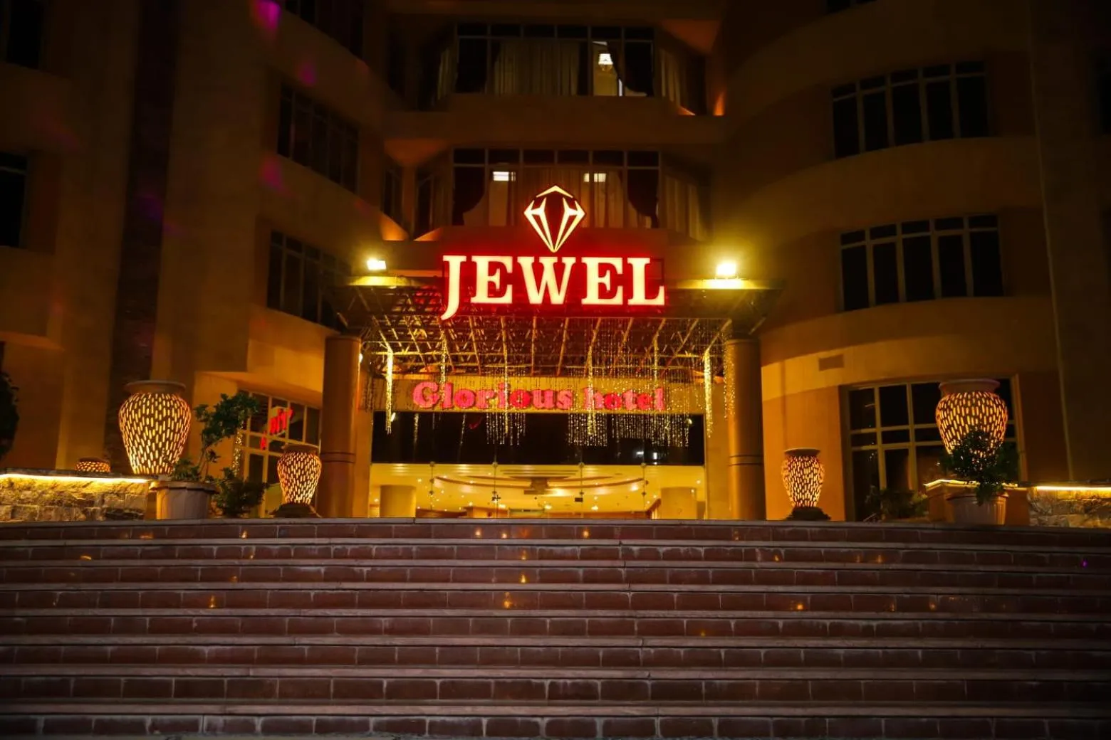Facade/entrance in Jewel Glorious Hotel