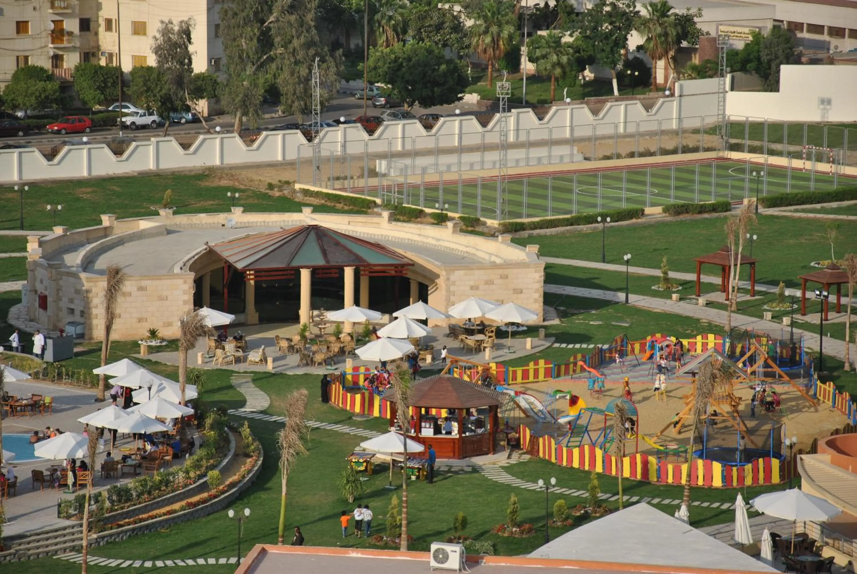 Bird's eye view in Jewel Glorious Hotel