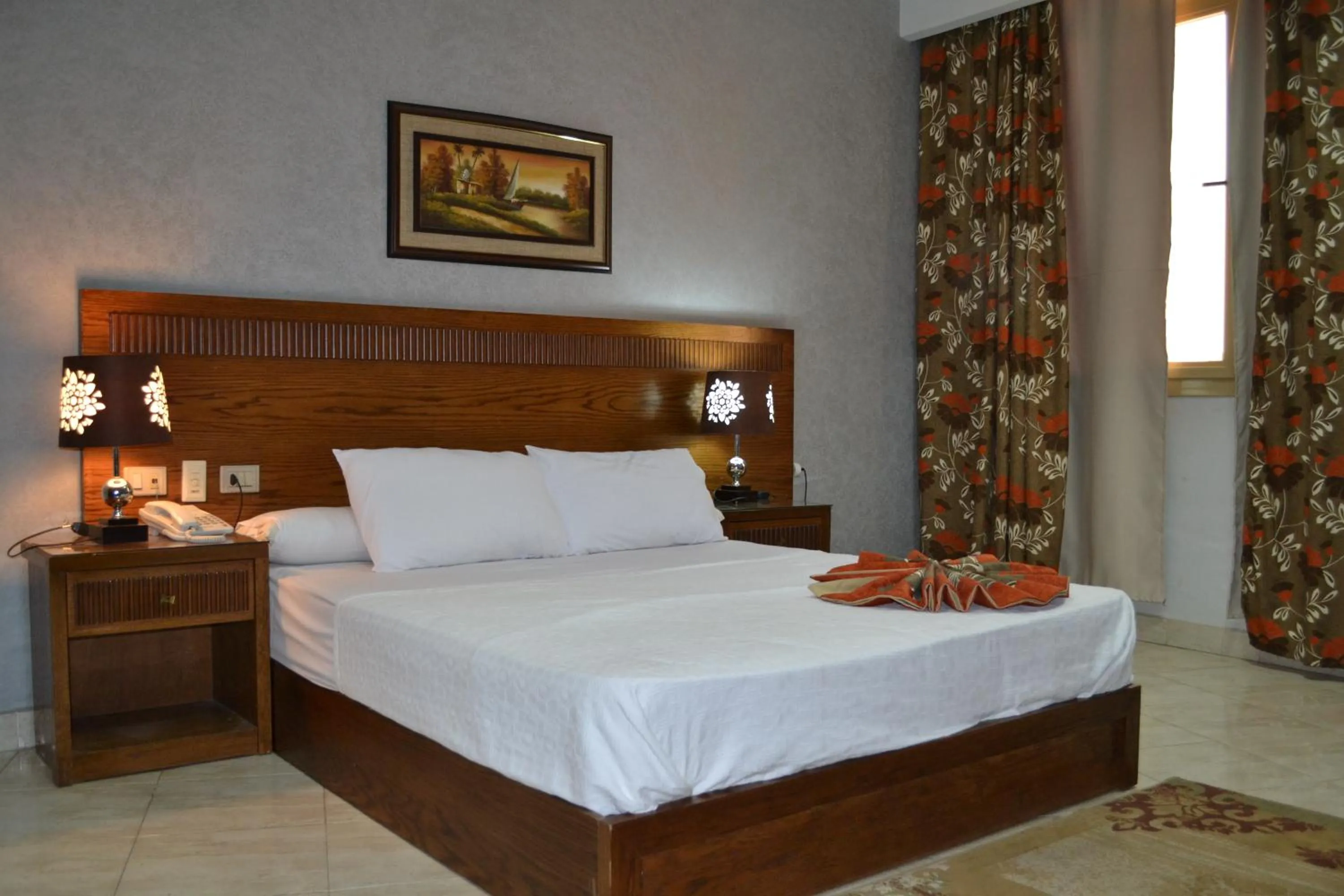 Bed in Jewel Glorious Hotel