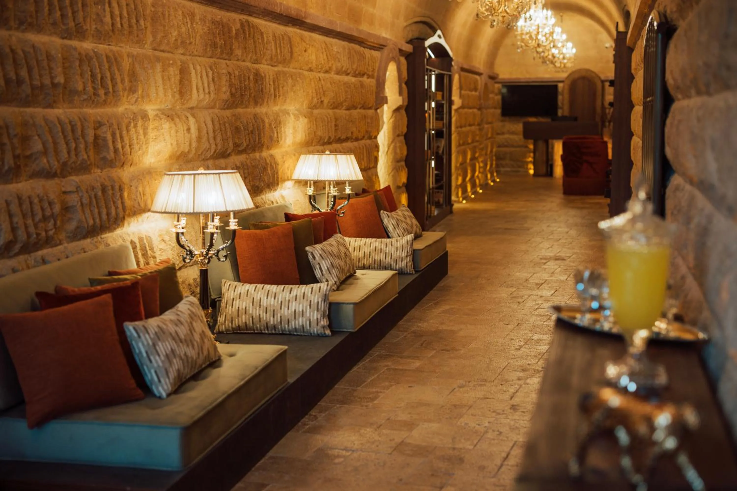 Seating area in Selebrity Cappadocia