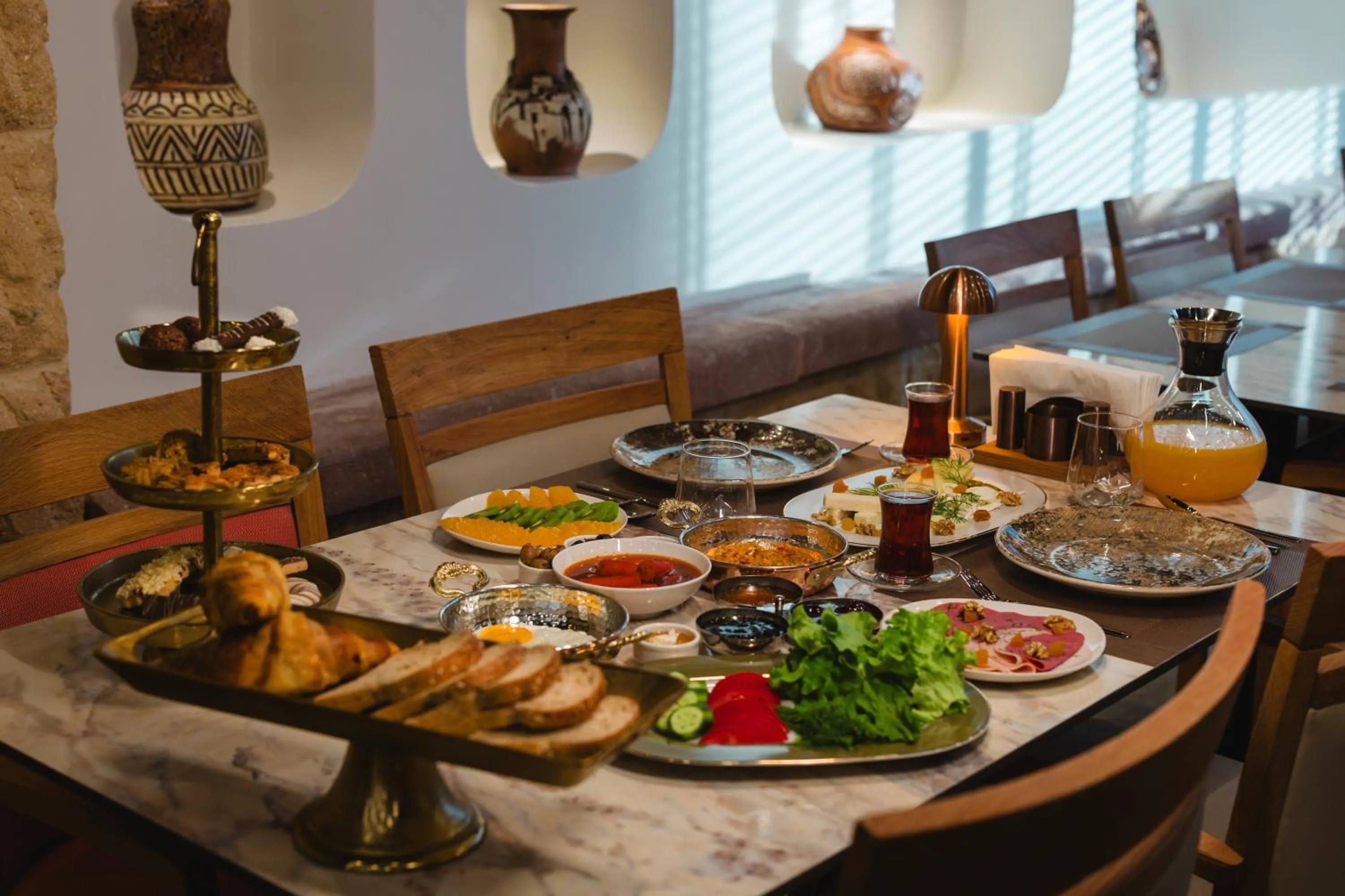 Buffet breakfast in Selebrity Cappadocia
